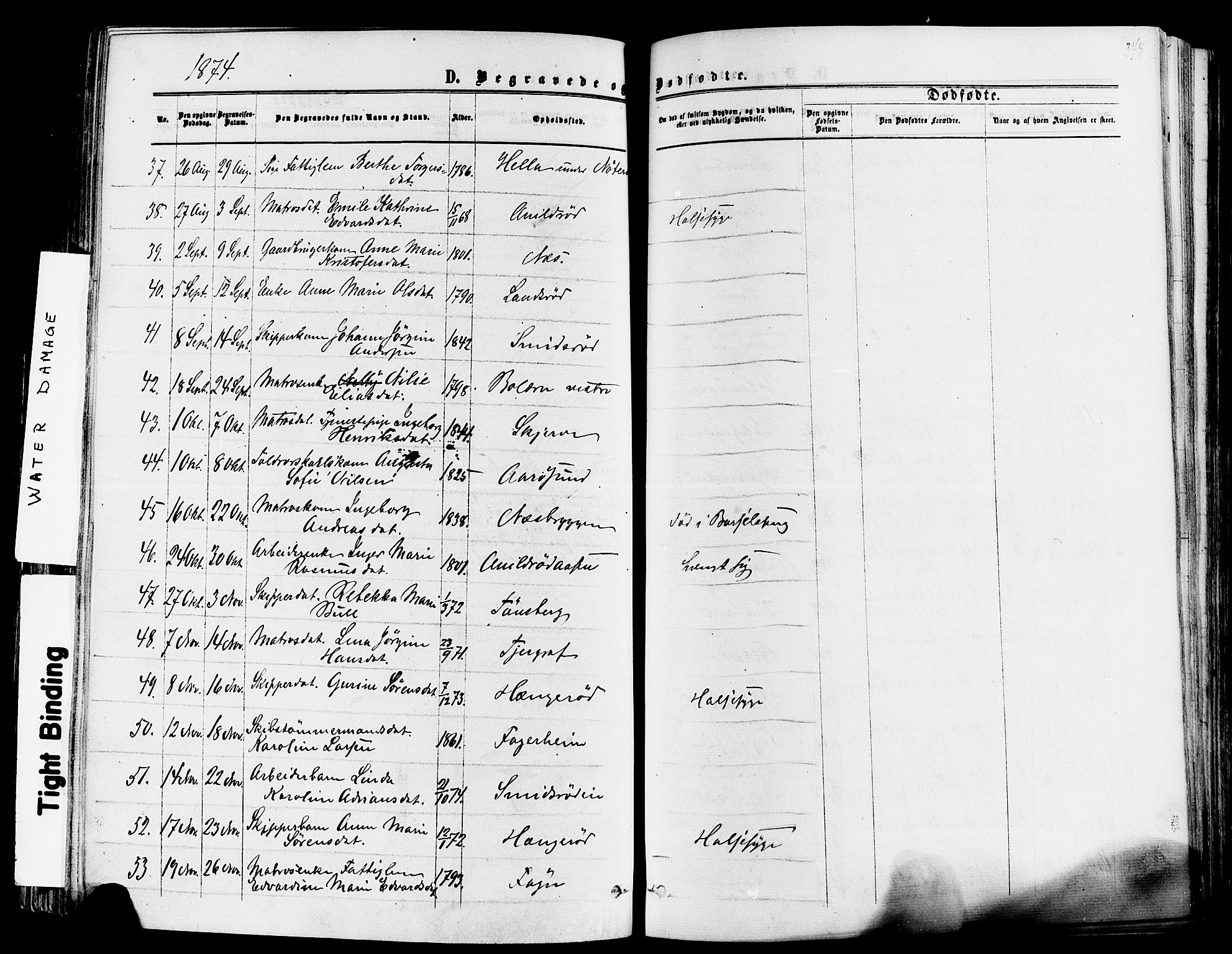 Nøtterøy kirkebøker, SAKO/A-354/F/Fa/L0007: Parish register (official) no. I 7, 1865-1877, p. 348