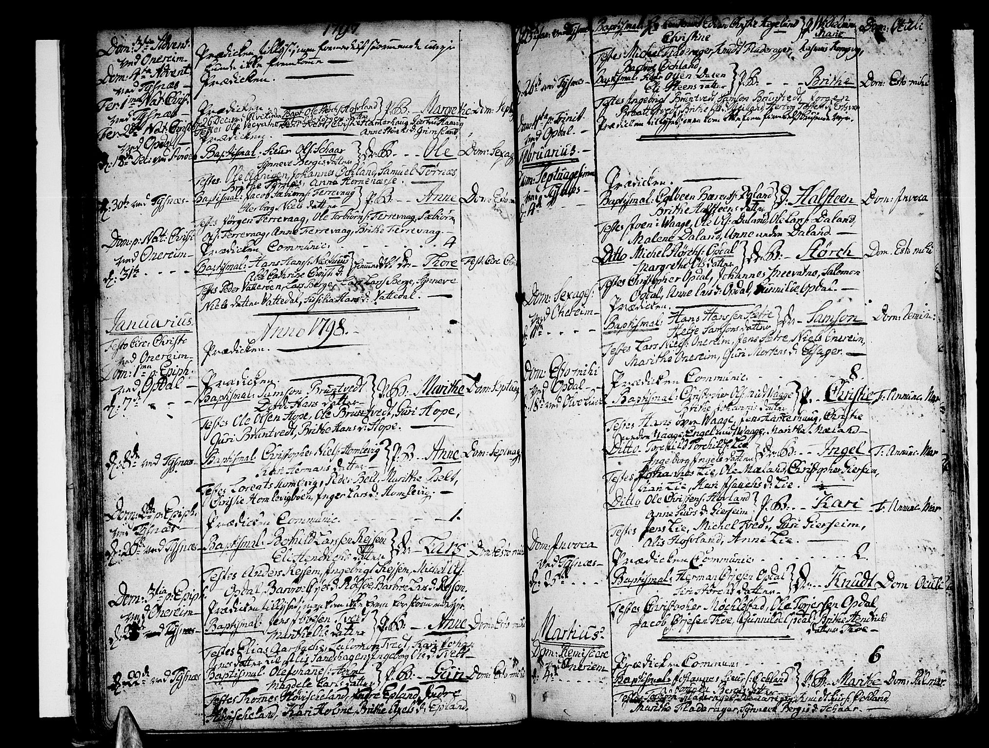 Tysnes sokneprestembete, SAB/A-78601/H/Haa: Parish register (official) no. A 2 /1, 1732-1804, p. 47