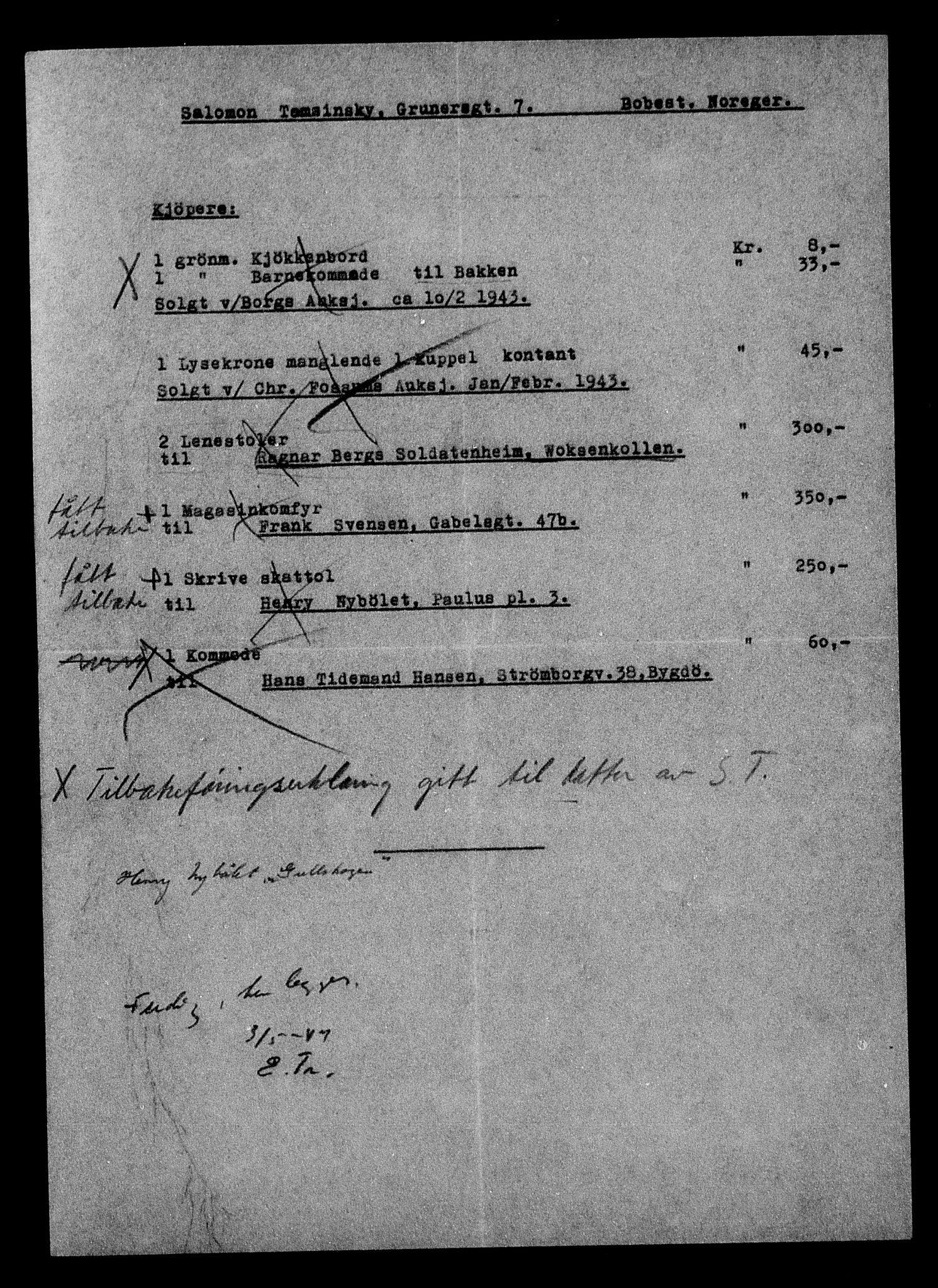 Justisdepartementet, Tilbakeføringskontoret for inndratte formuer, AV/RA-S-1564/H/Hc/Hcc/L0984: --, 1945-1947, p. 44