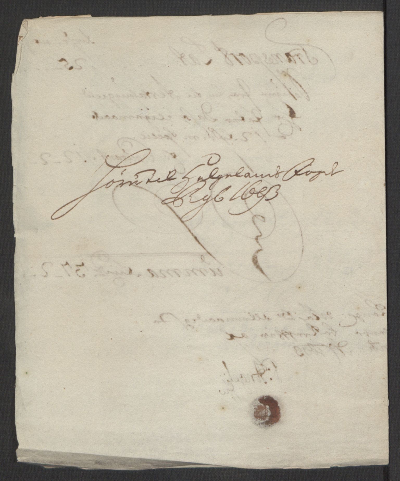 Rentekammeret inntil 1814, Reviderte regnskaper, Fogderegnskap, AV/RA-EA-4092/R65/L4505: Fogderegnskap Helgeland, 1693-1696, p. 112