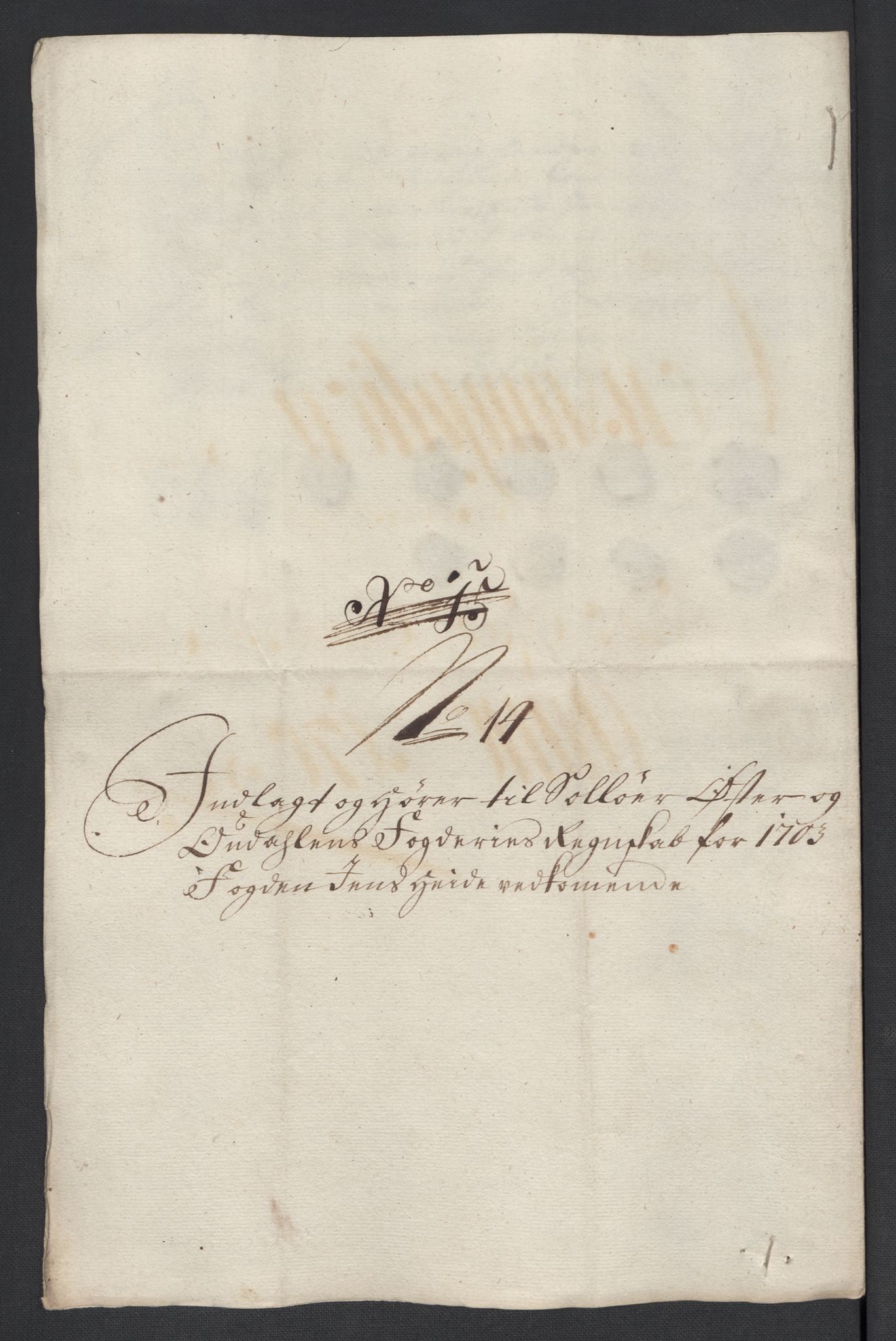 Rentekammeret inntil 1814, Reviderte regnskaper, Fogderegnskap, AV/RA-EA-4092/R13/L0841: Fogderegnskap Solør, Odal og Østerdal, 1703, p. 272