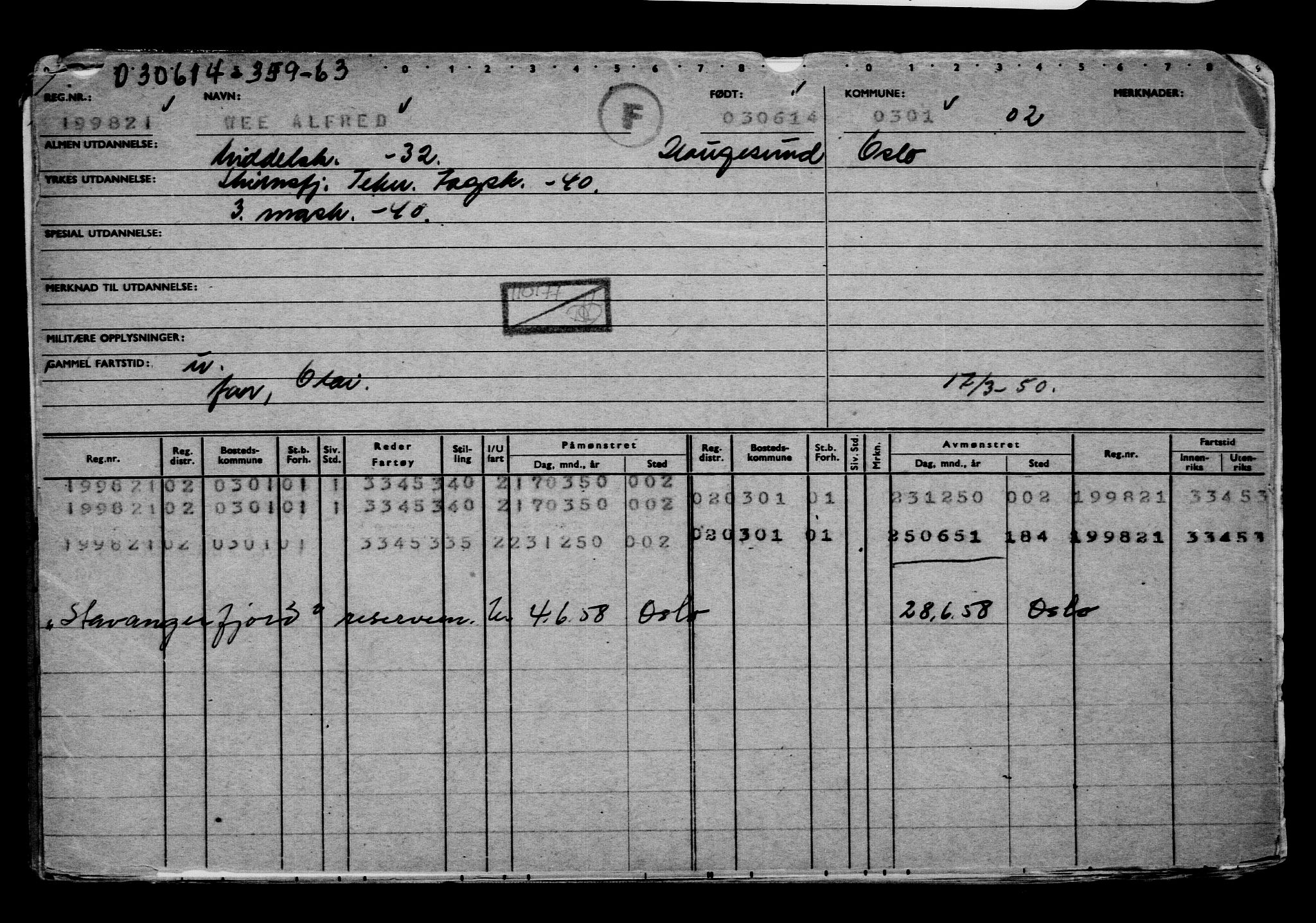 Direktoratet for sjømenn, AV/RA-S-3545/G/Gb/L0121: Hovedkort, 1914, p. 429