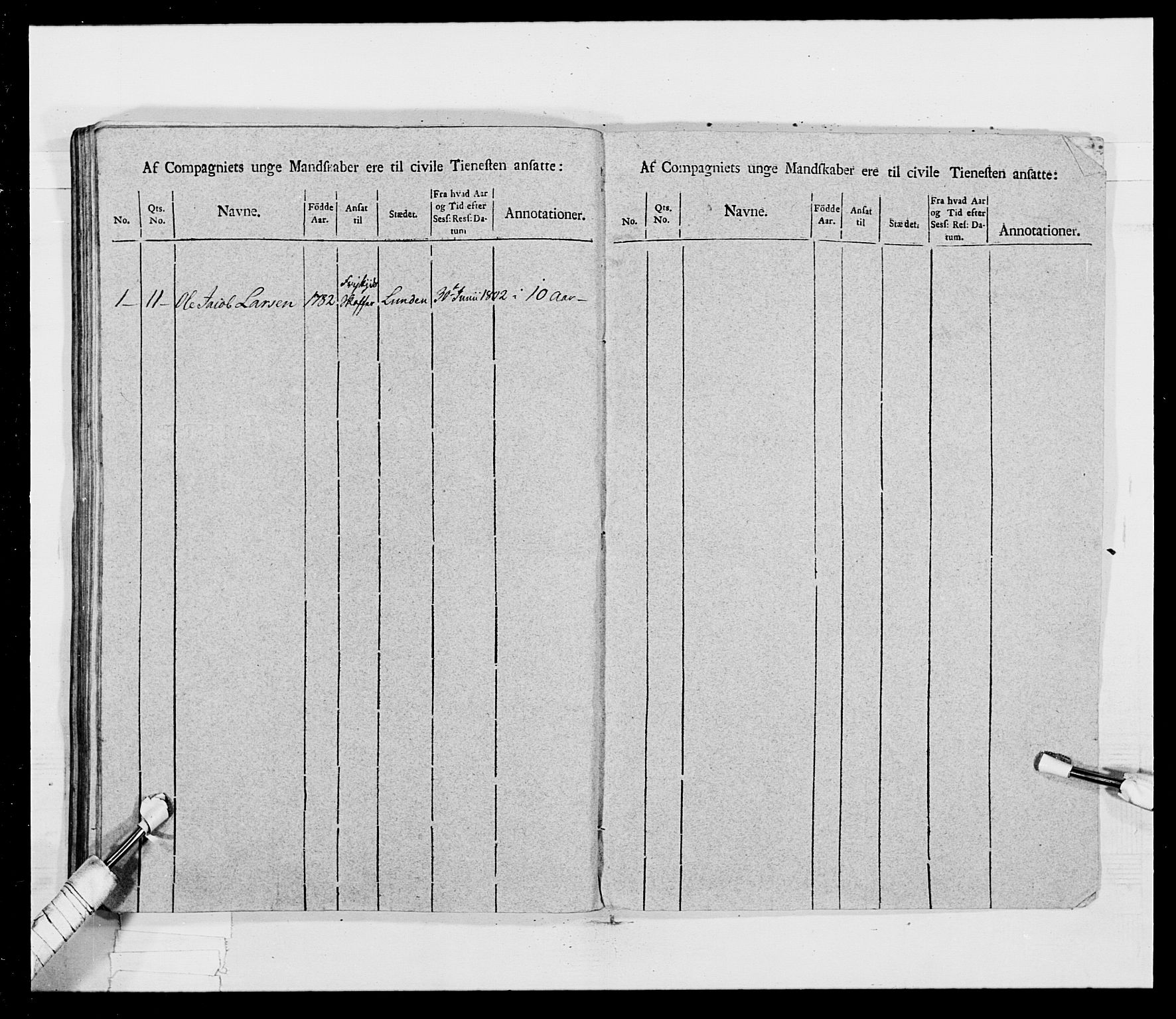 Generalitets- og kommissariatskollegiet, Det kongelige norske kommissariatskollegium, AV/RA-EA-5420/E/Eh/L0017: Opplandske dragonregiment, 1802-1805, p. 253