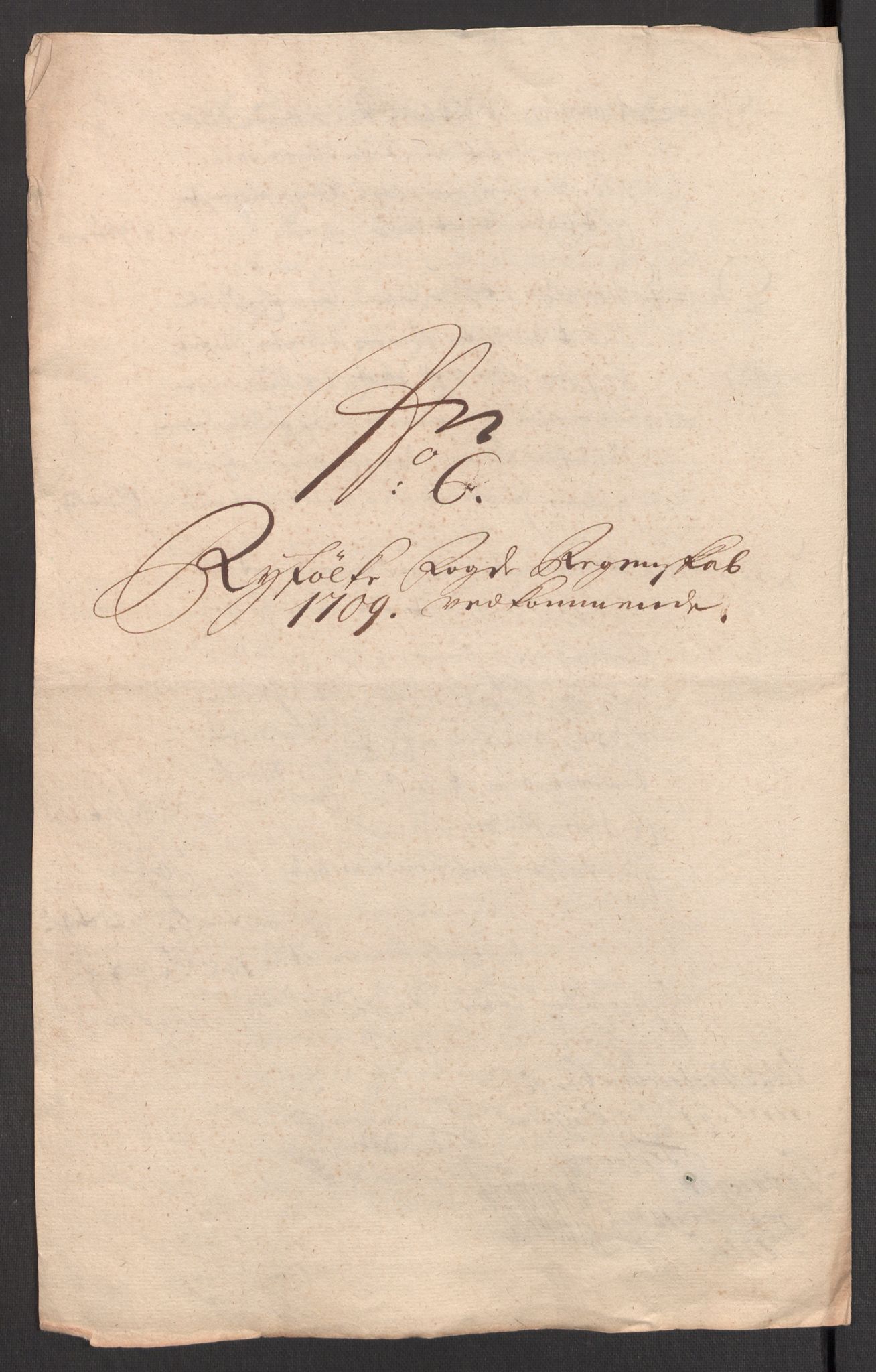 Rentekammeret inntil 1814, Reviderte regnskaper, Fogderegnskap, AV/RA-EA-4092/R47/L2861: Fogderegnskap Ryfylke, 1706-1709, p. 397