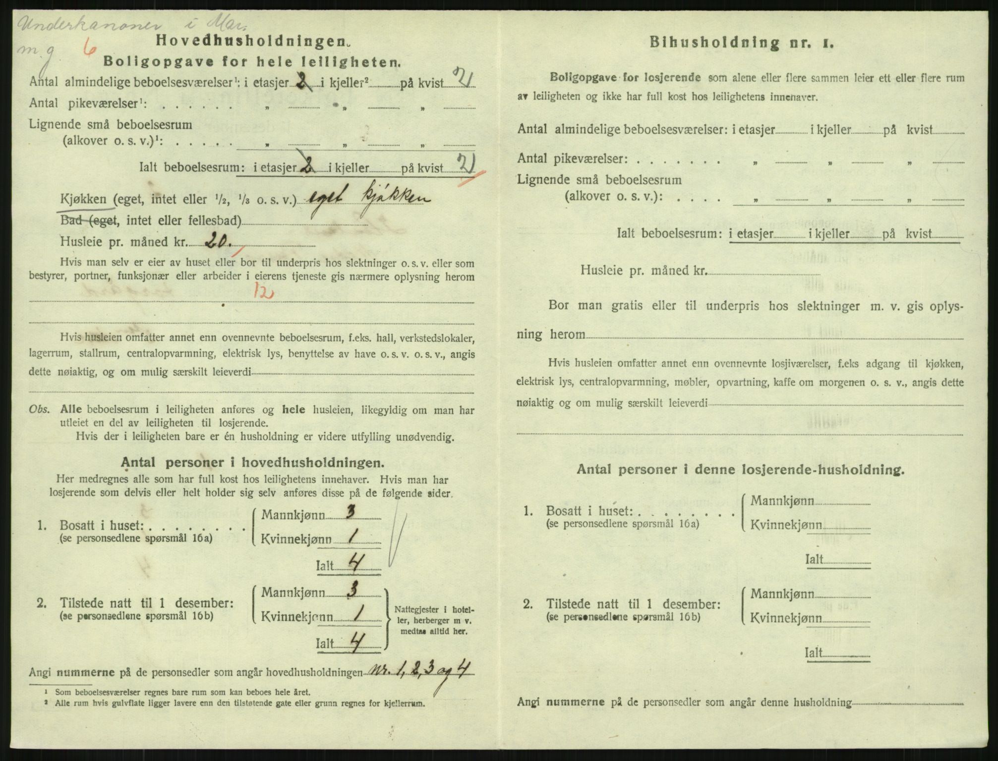 SAKO, 1920 census for Horten, 1920, p. 5854