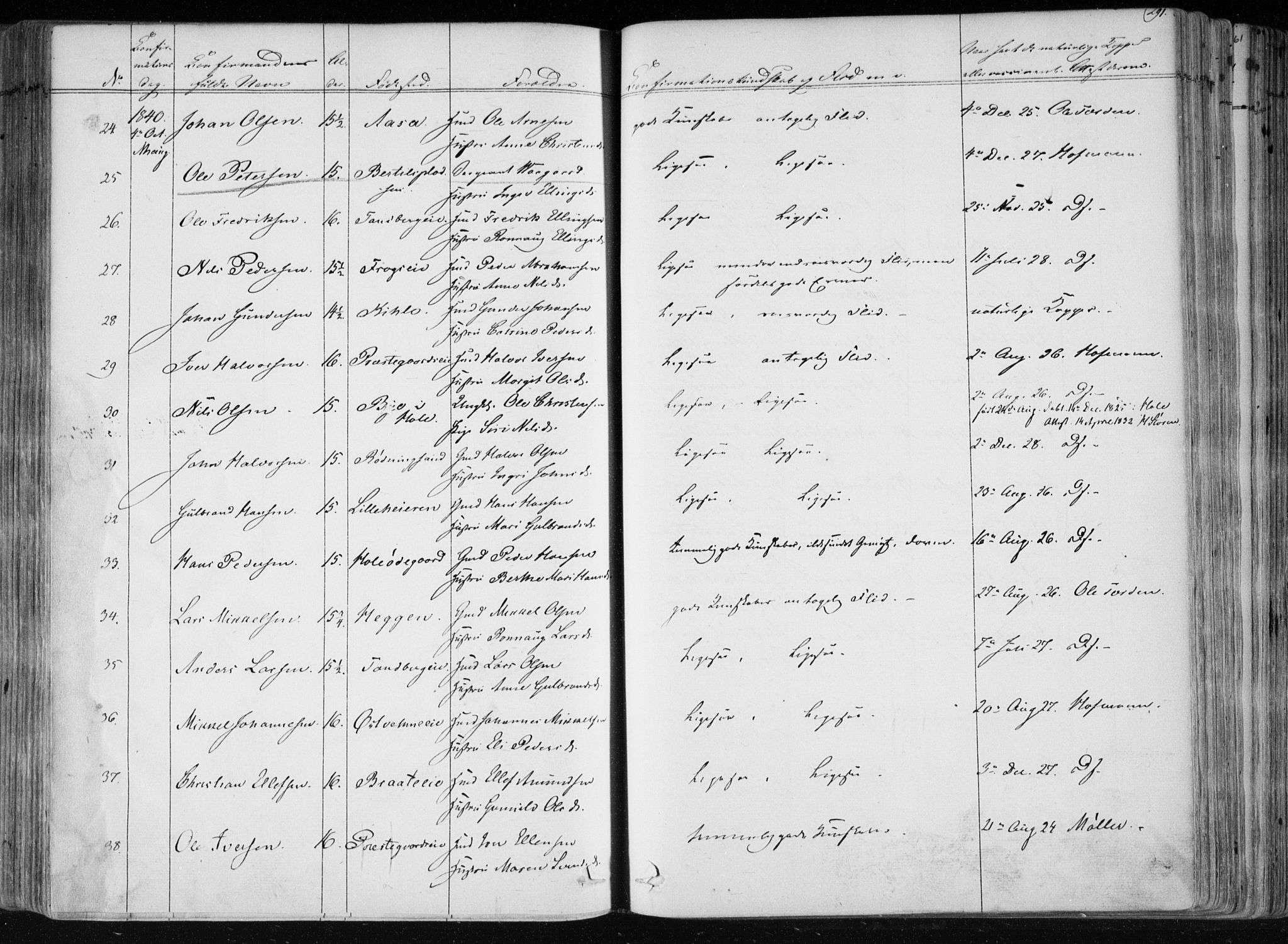 Norderhov kirkebøker, AV/SAKO-A-237/F/Fa/L0010: Parish register (official) no. 10, 1837-1847, p. 291