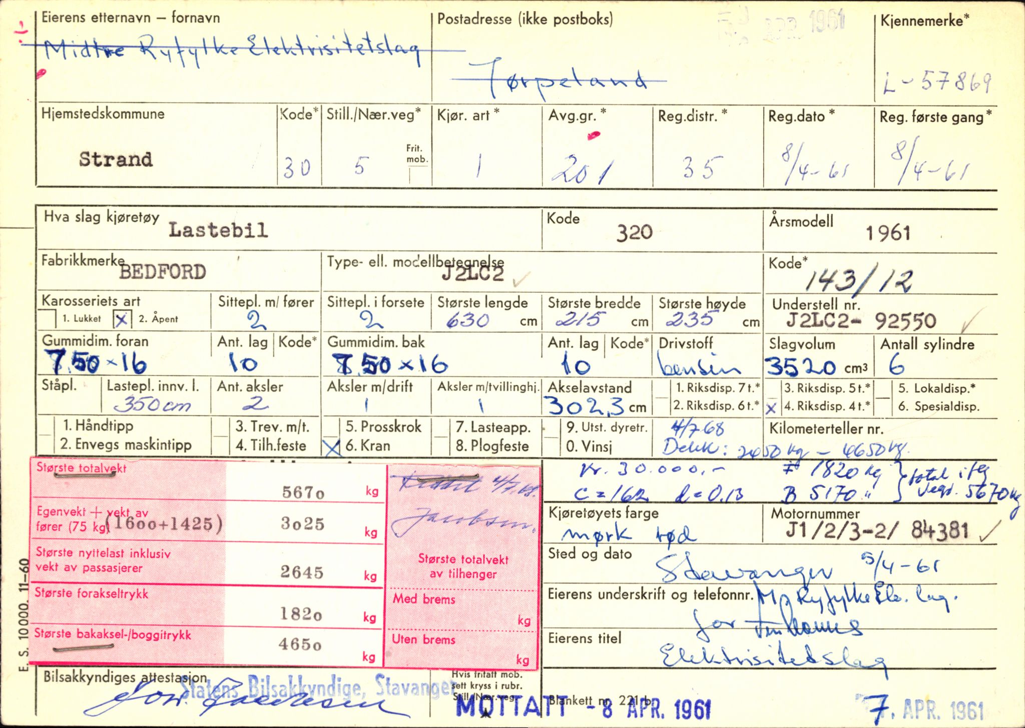 Stavanger trafikkstasjon, AV/SAST-A-101942/0/F/L0057: L-57200 - L-57999, 1930-1971, p. 2071