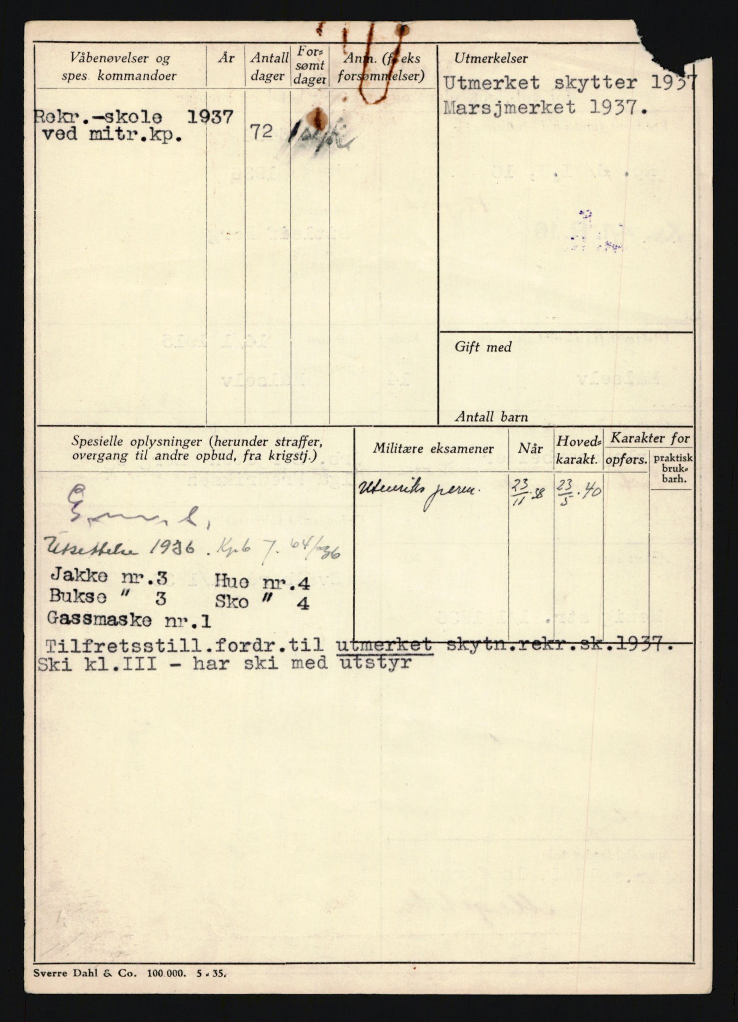 Forsvaret, Troms infanteriregiment nr. 16, AV/RA-RAFA-3146/P/Pa/L0020: Rulleblad for regimentets menige mannskaper, årsklasse 1936, 1936, p. 112