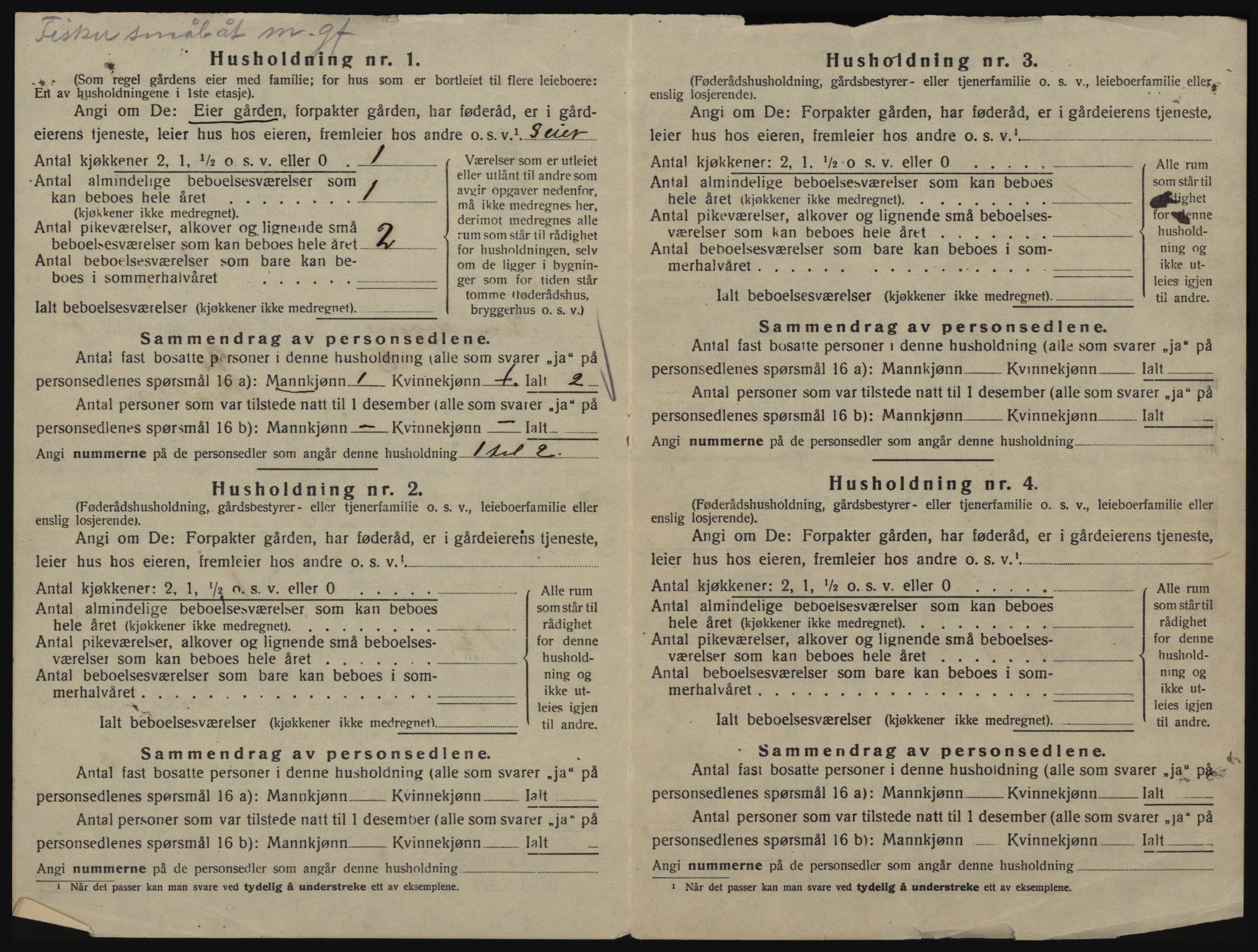 SATØ, 1920 census for Kvænangen, 1920, p. 597