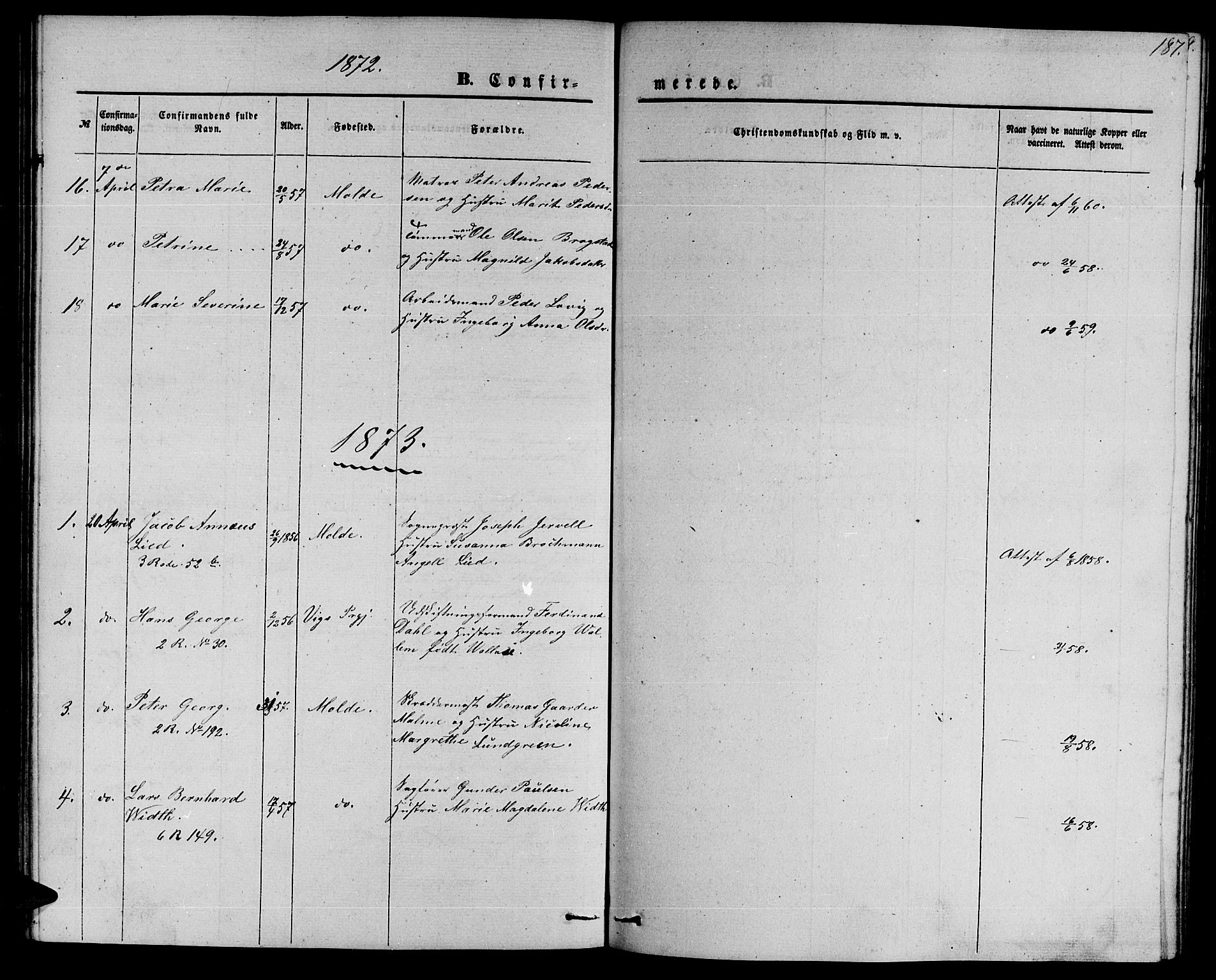 Ministerialprotokoller, klokkerbøker og fødselsregistre - Møre og Romsdal, AV/SAT-A-1454/558/L0701: Parish register (copy) no. 558C02, 1862-1879, p. 187