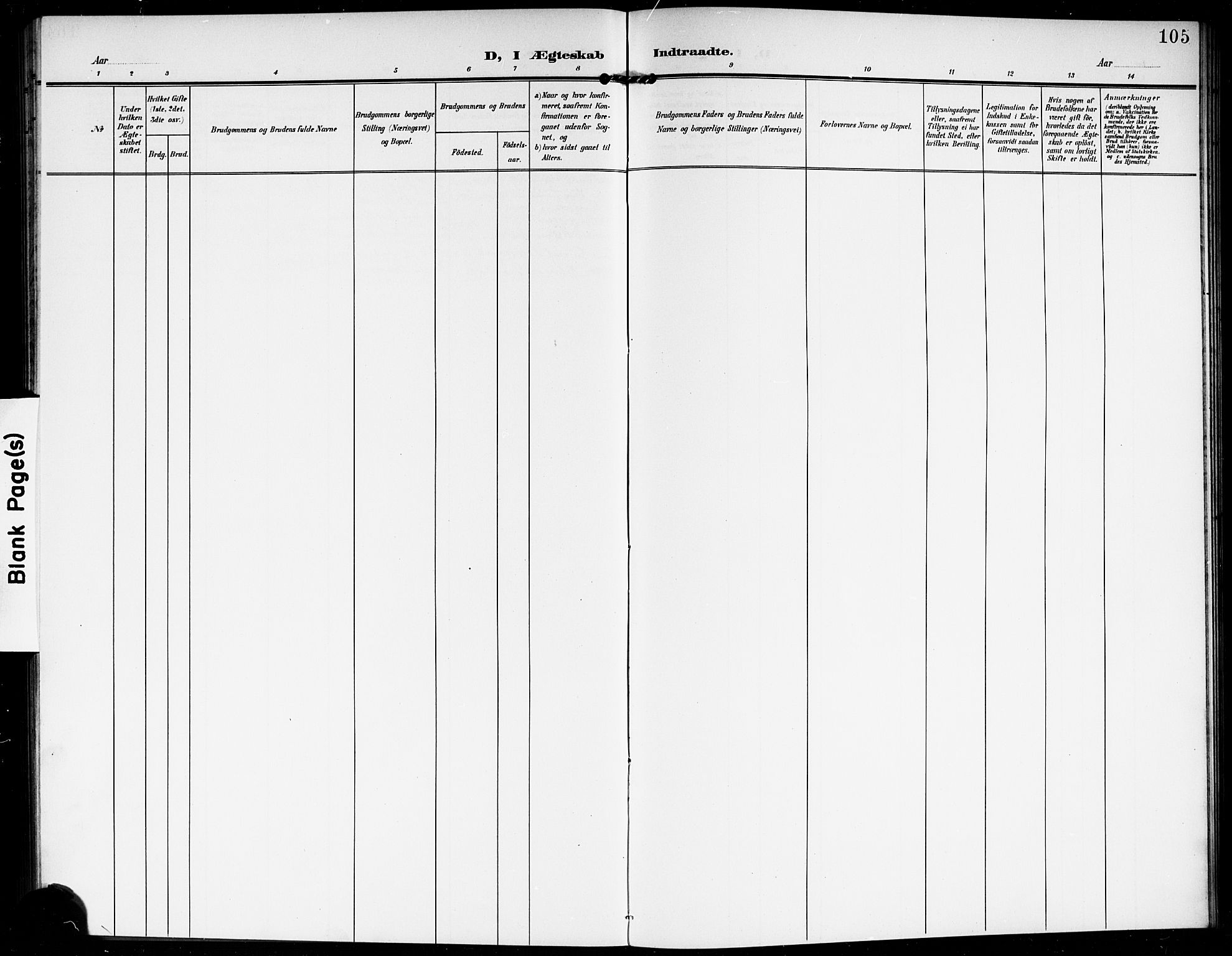 Vestby prestekontor Kirkebøker, AV/SAO-A-10893/G/Gb/L0002: Parish register (copy) no. II 2, 1903-1914, p. 105