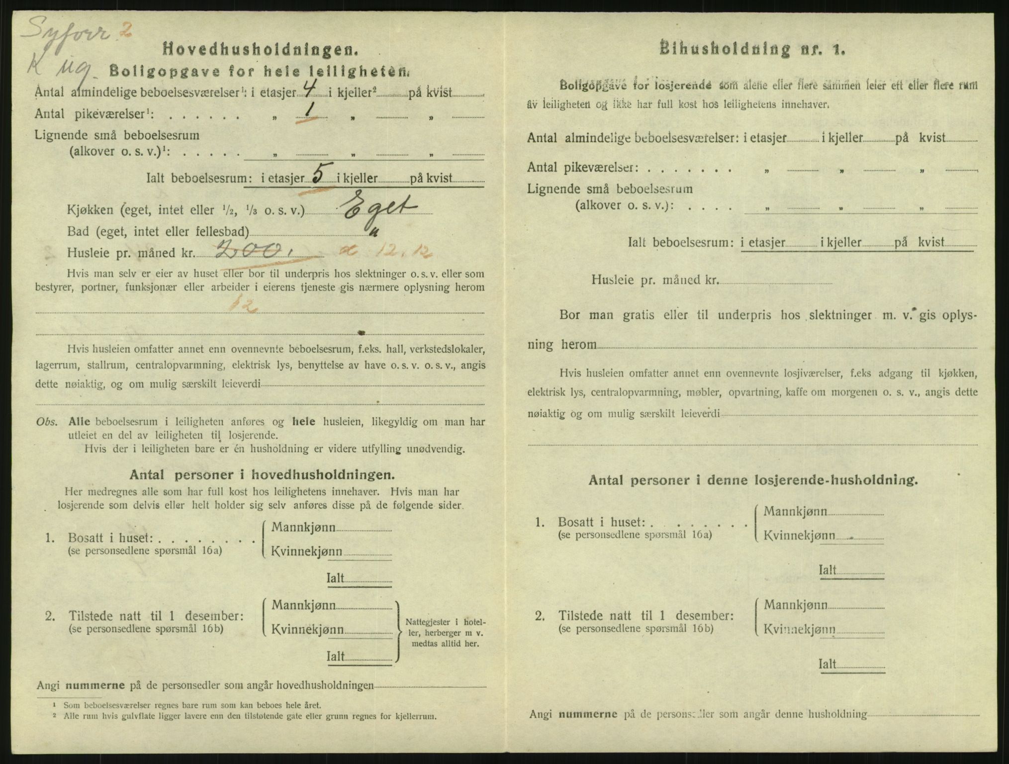 SAO, 1920 census for Kristiania, 1920, p. 45559