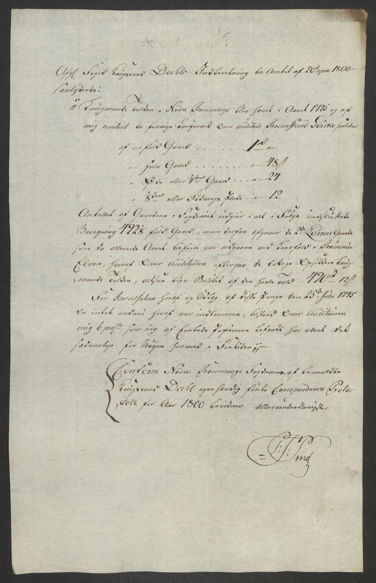 Rentekammeret inntil 1814, Reviderte regnskaper, Fogderegnskap, RA/EA-4092/R11/L0679: Fogderegnskap Nedre Romerike, 1803, p. 437