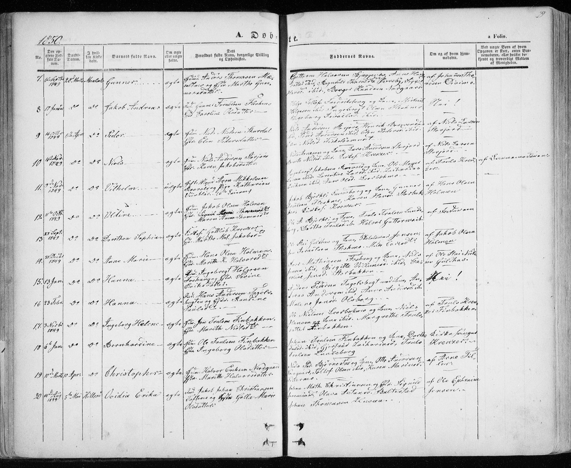 Lenvik sokneprestembete, SATØ/S-1310/H/Ha/Haa/L0006kirke: Parish register (official) no. 6, 1845-1854, p. 79