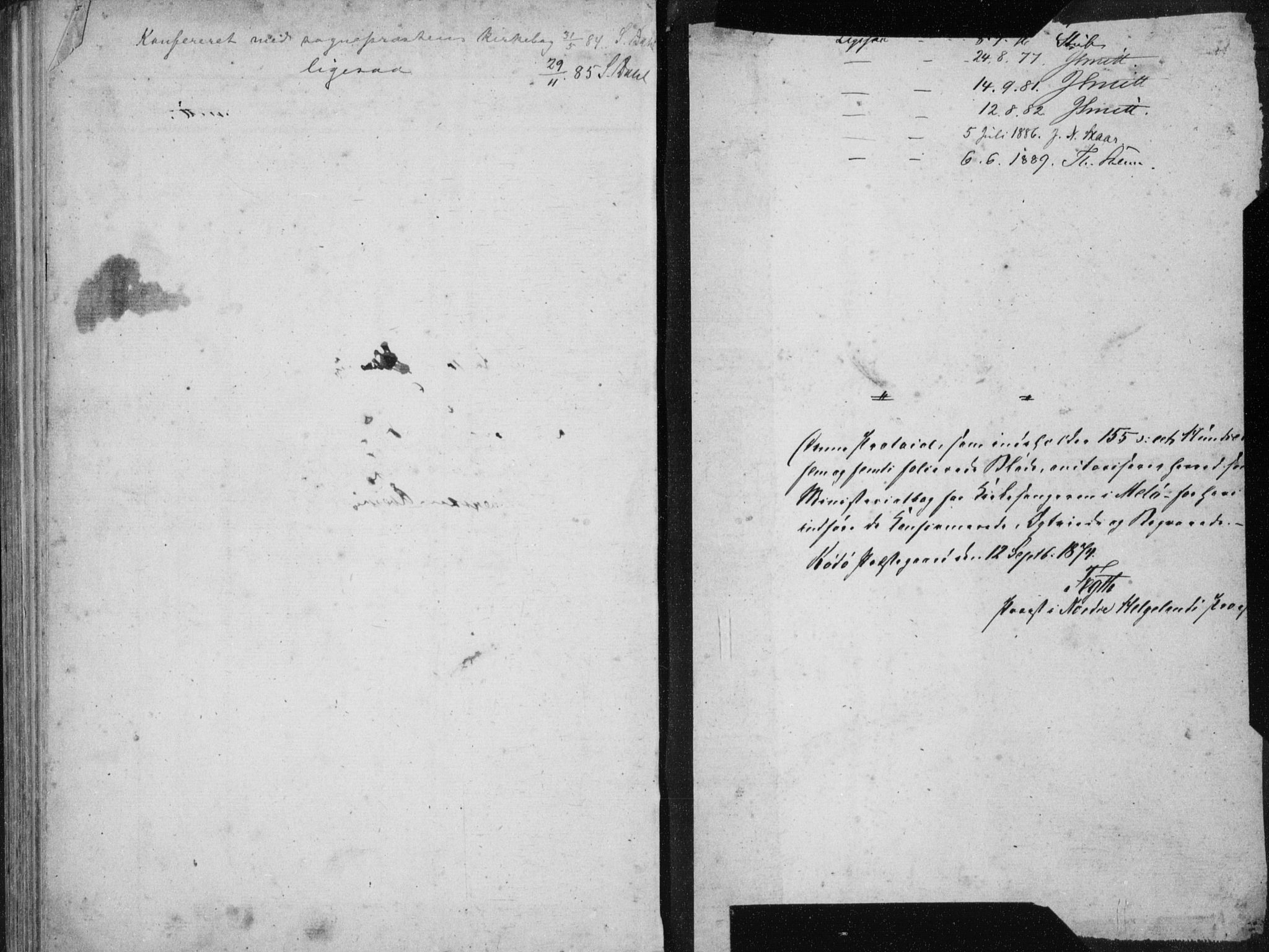 Ministerialprotokoller, klokkerbøker og fødselsregistre - Nordland, SAT/A-1459/843/L0635: Parish register (copy) no. 843C04, 1872-1887