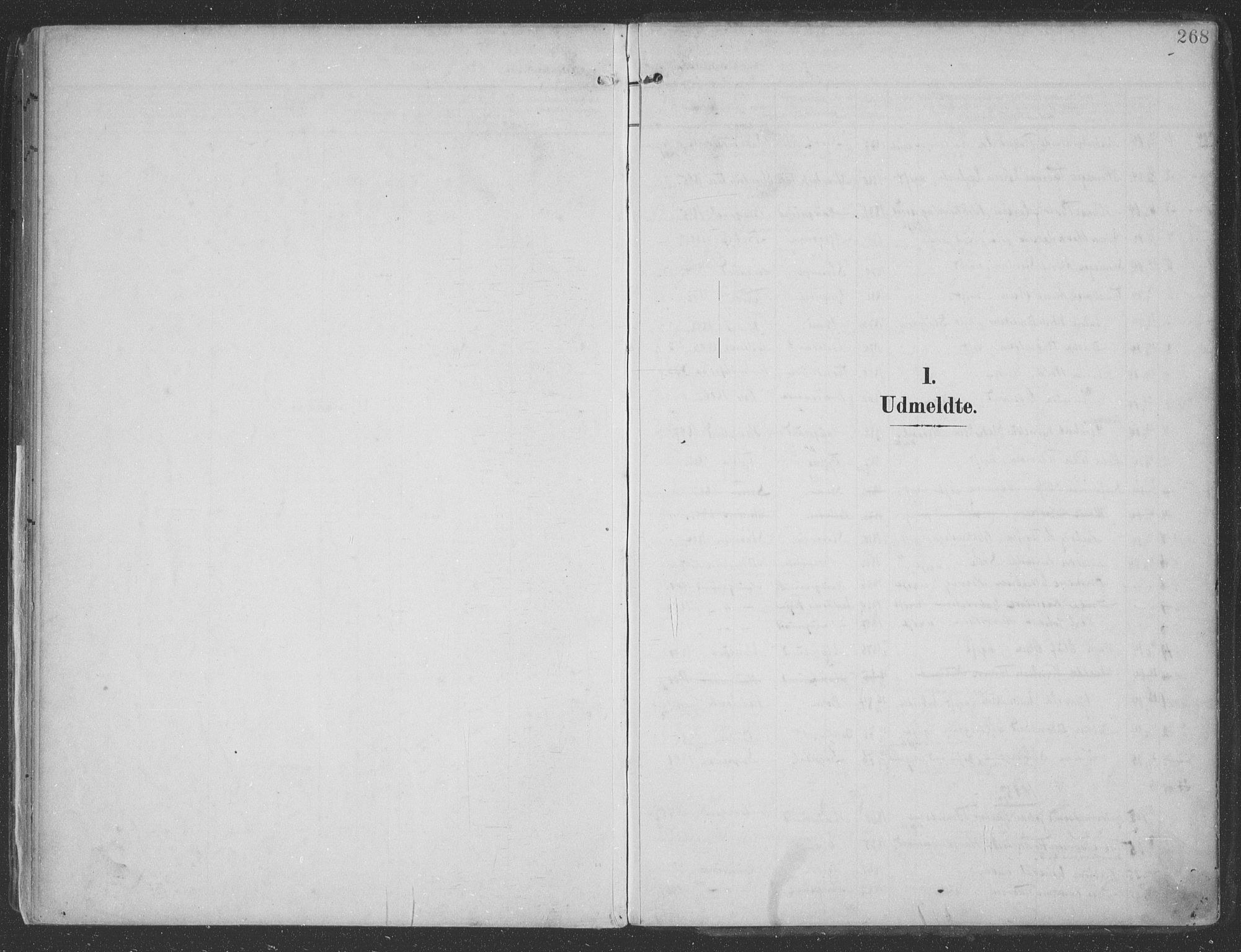 Haugesund sokneprestkontor, SAST/A -101863/H/Ha/Haa/L0007: Parish register (official) no. A 7, 1904-1916, p. 268
