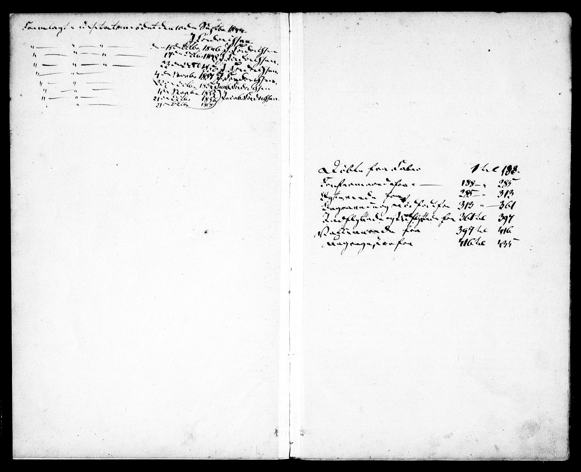 Høvåg sokneprestkontor, SAK/1111-0025/F/Fa/L0003: Parish register (official) no. A 3, 1843-1858