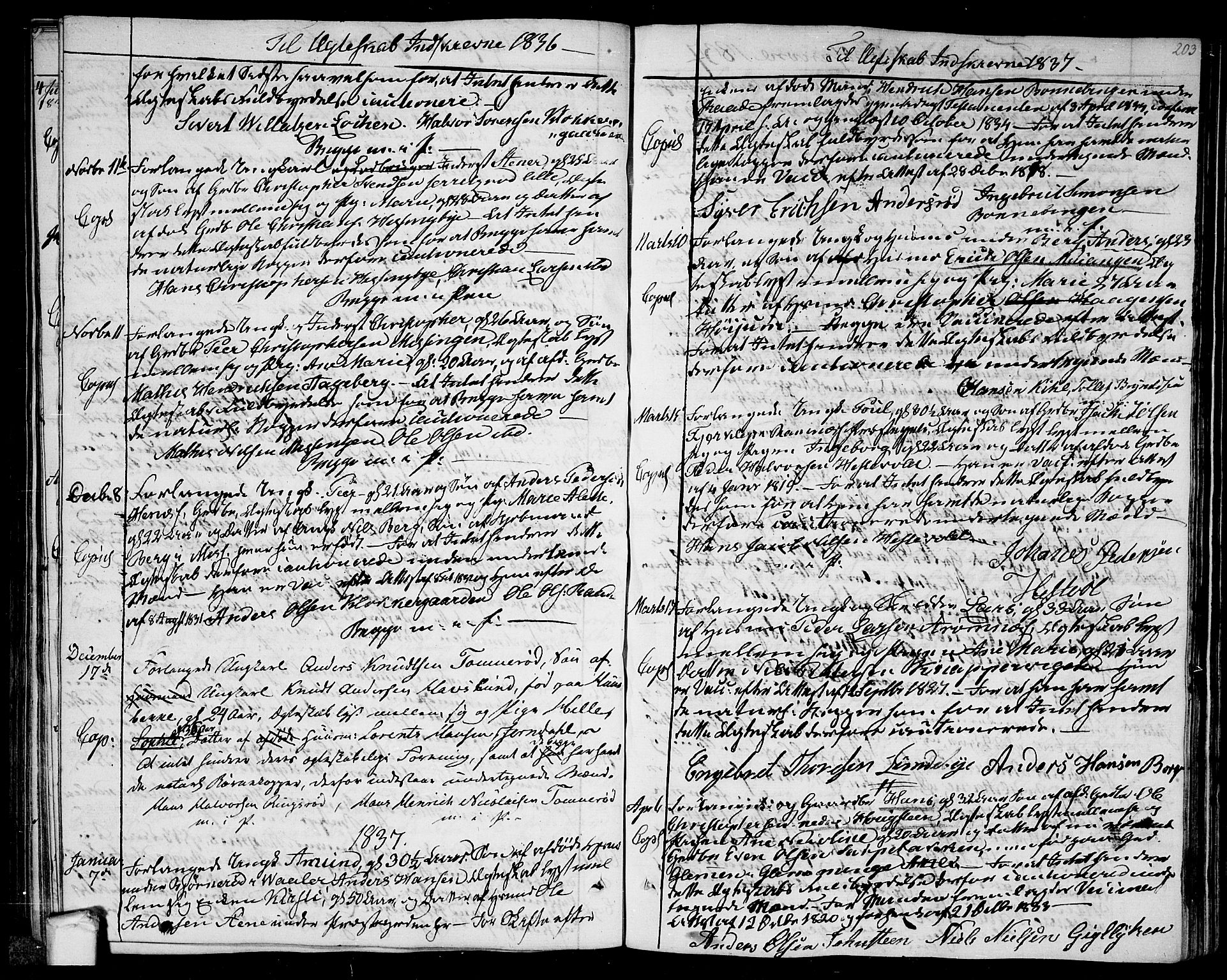 Råde prestekontor kirkebøker, AV/SAO-A-2009/F/Fa/L0003: Parish register (official) no. 3, 1806-1814, p. 203