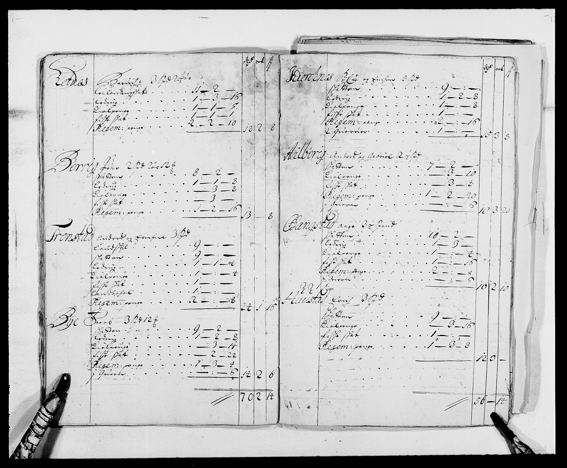 Rentekammeret inntil 1814, Reviderte regnskaper, Fogderegnskap, AV/RA-EA-4092/R63/L4306: Fogderegnskap Inderøy, 1687-1689, p. 499