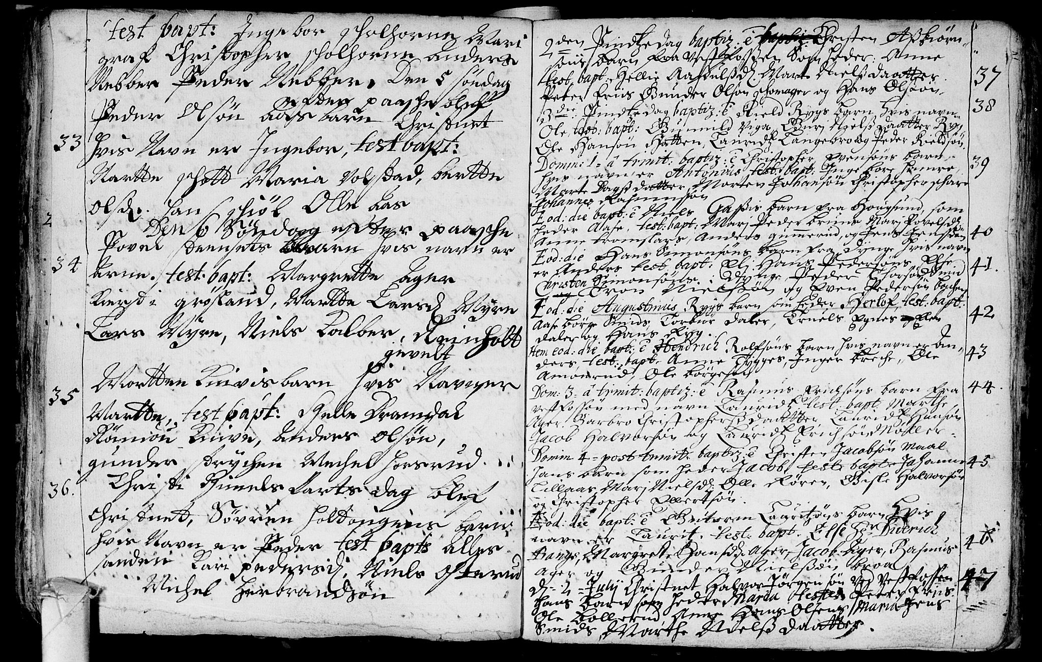 Eiker kirkebøker, AV/SAKO-A-4/F/Fa/L0001: Parish register (official) no. I 1 /1, 1683-1704