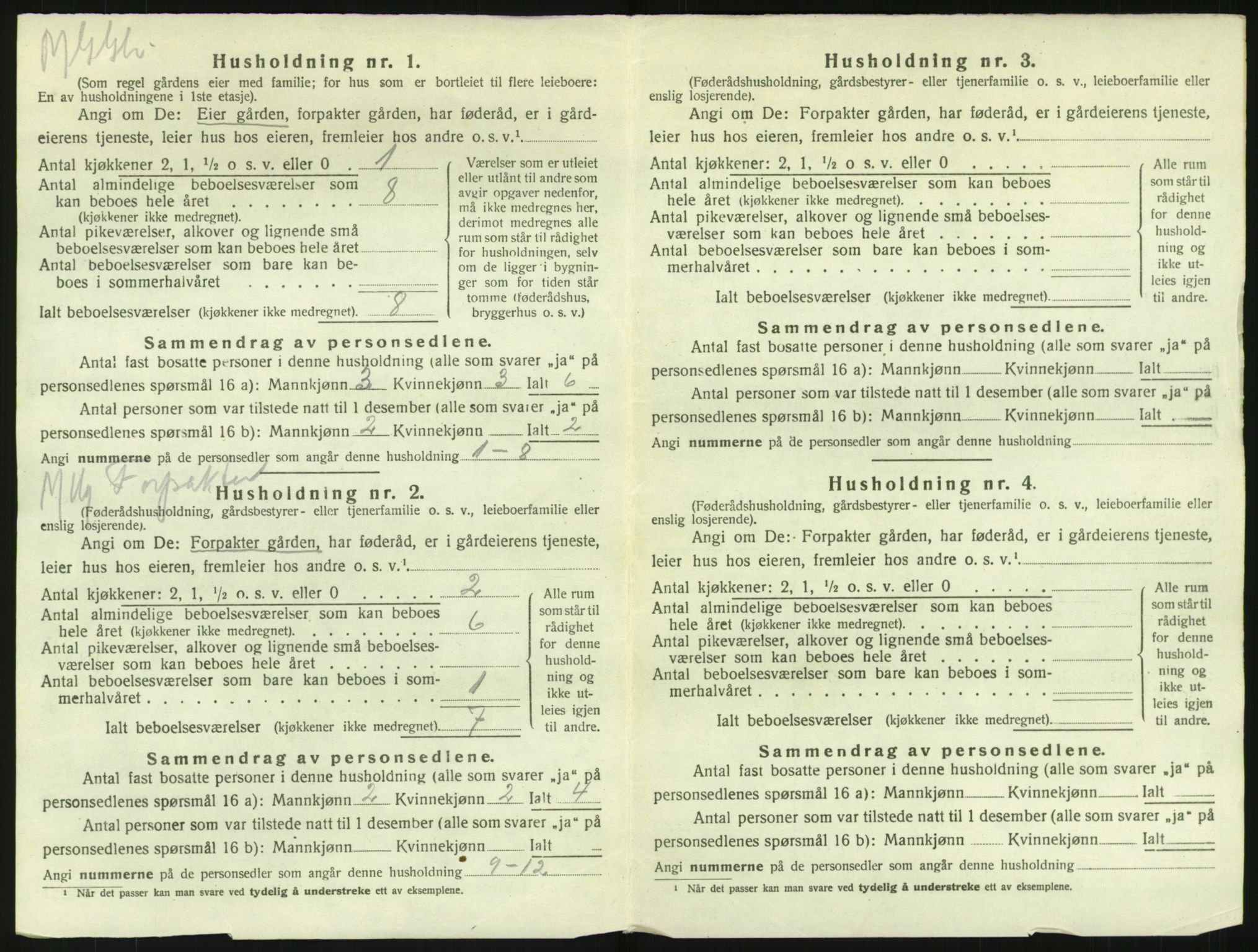 SAKO, 1920 census for Lardal, 1920, p. 40