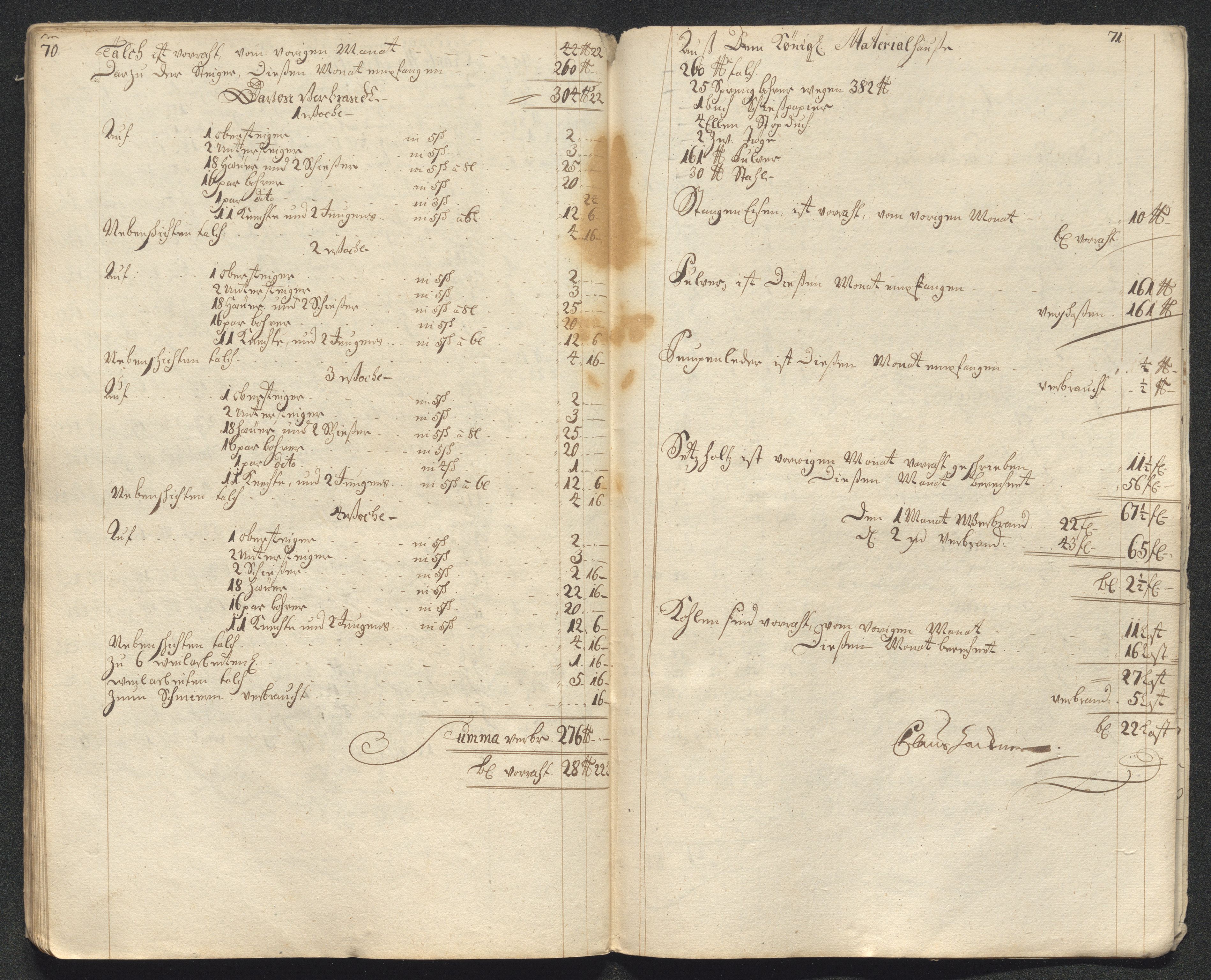 Kongsberg Sølvverk 1623-1816, AV/SAKO-EA-3135/001/D/Dc/Dcd/L0099: Utgiftsregnskap for gruver m.m., 1710, p. 87