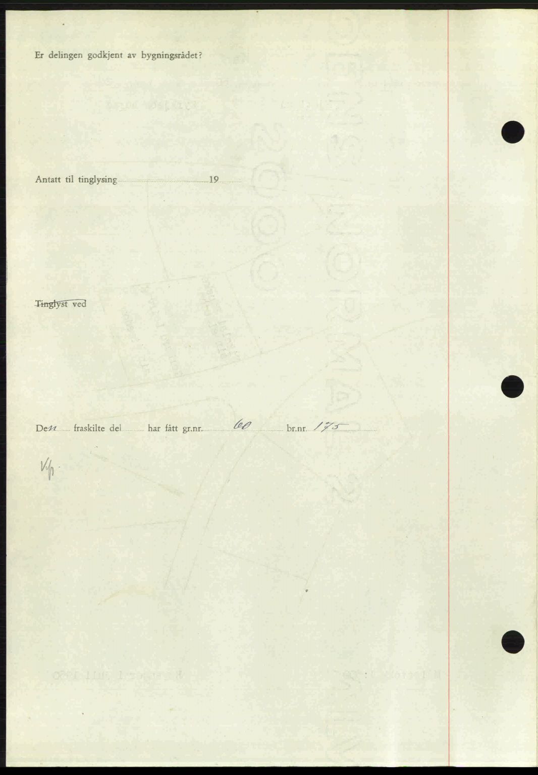 Ytre Sogn tingrett, SAB/A-2601/1/G/Gbb/L0009: Mortgage book no. A6 - A7 (B4), 1950-1950, Diary no: : 914/1950