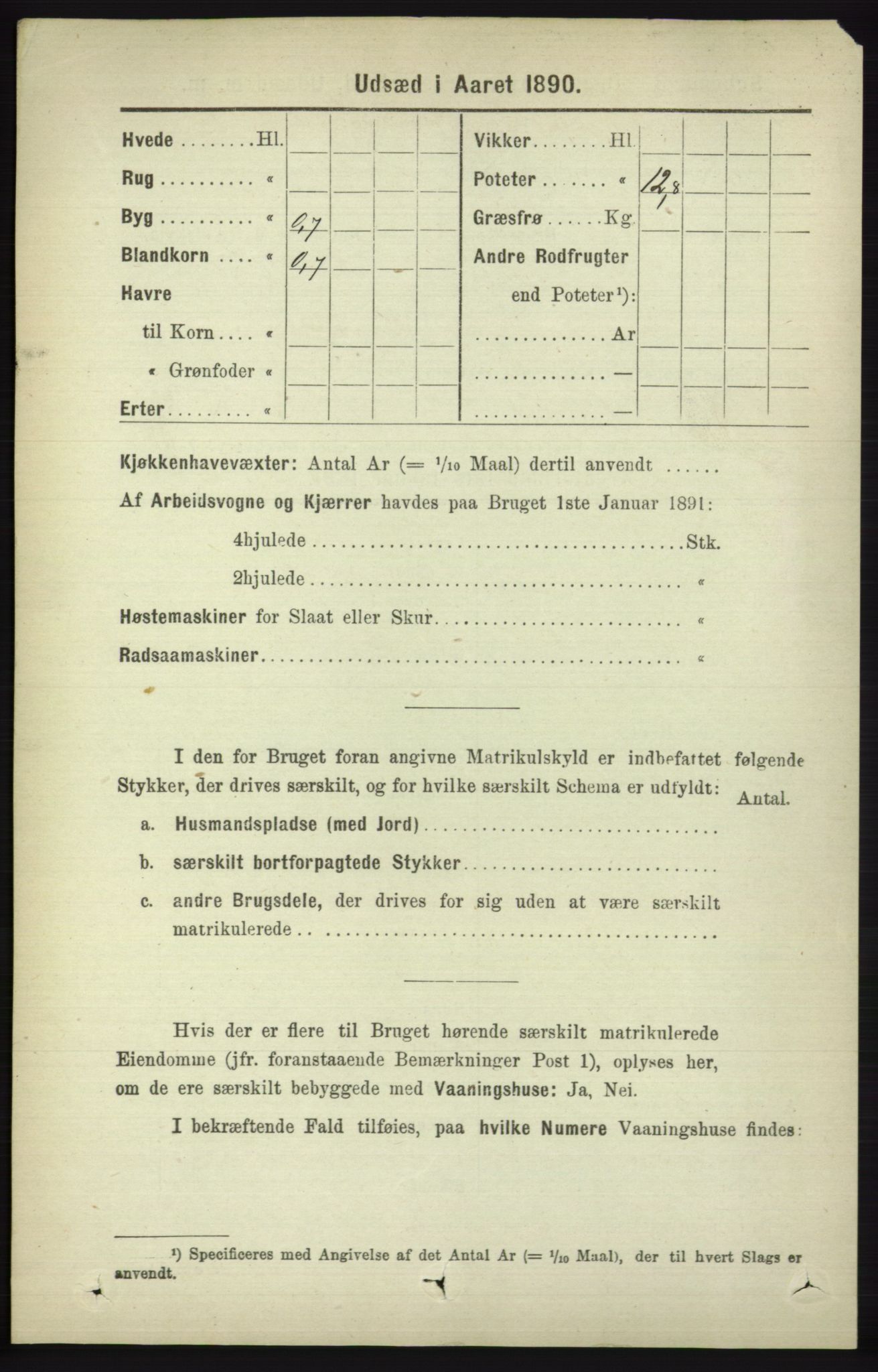 RA, 1891 census for 1230 Ullensvang, 1891, p. 6730