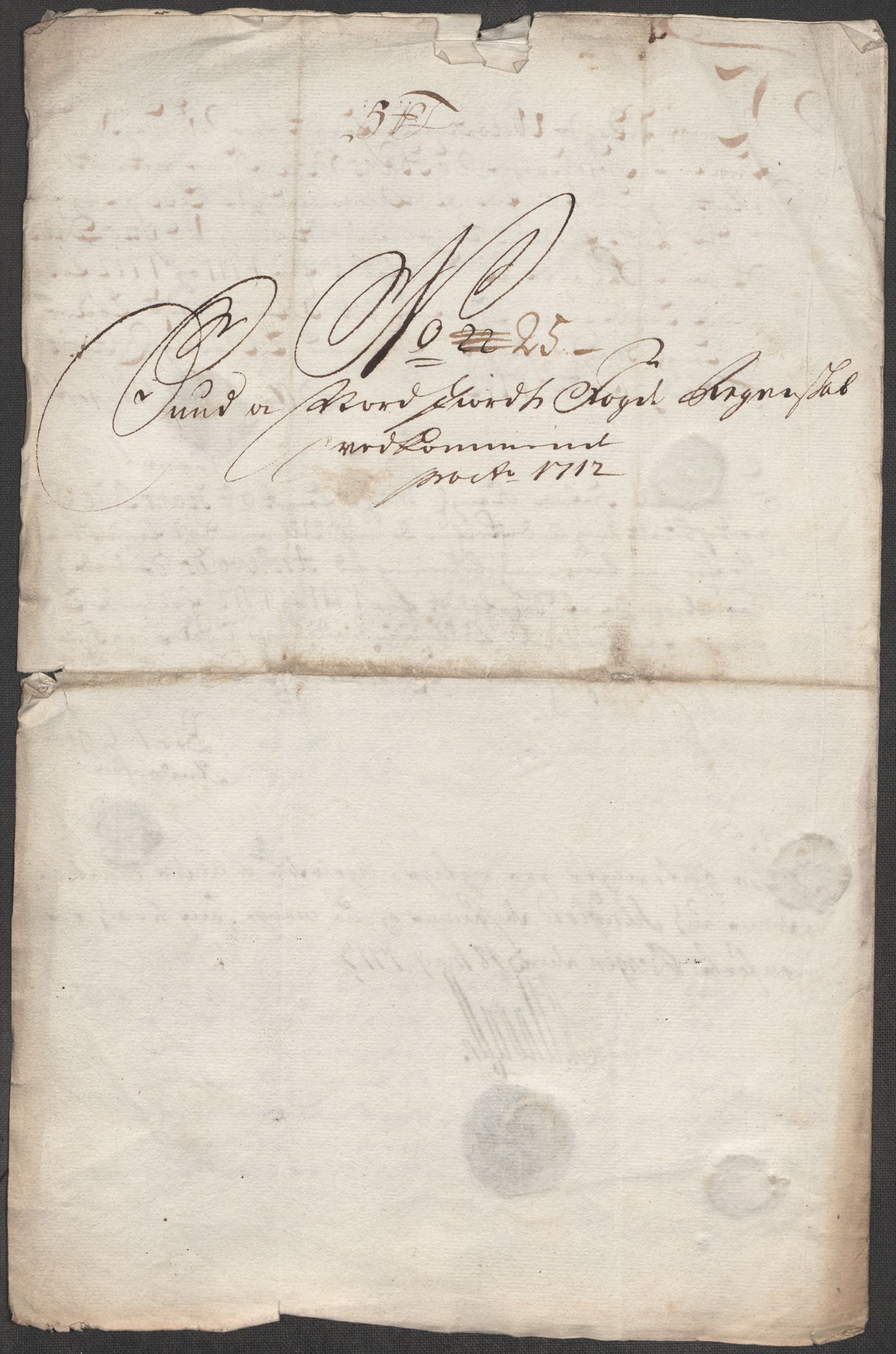 Rentekammeret inntil 1814, Reviderte regnskaper, Fogderegnskap, RA/EA-4092/R53/L3435: Fogderegnskap Sunn- og Nordfjord, 1712, p. 259