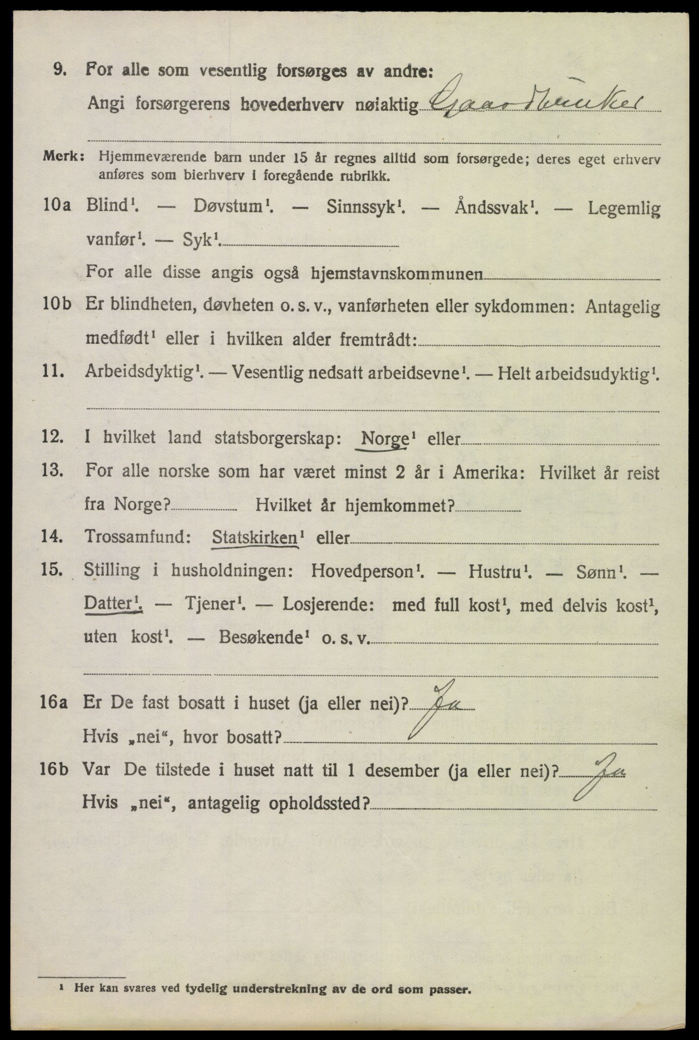 SAH, 1920 census for Østre Gausdal, 1920, p. 2785