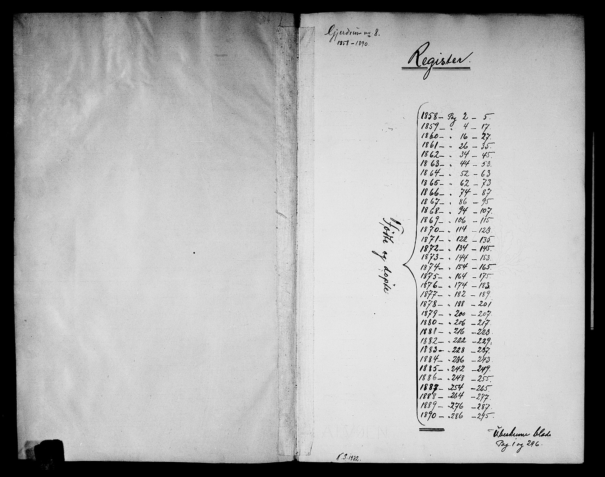 Gjerdrum prestekontor Kirkebøker, AV/SAO-A-10412b/G/Ga/L0004: Parish register (copy) no. I 4, 1858-1890