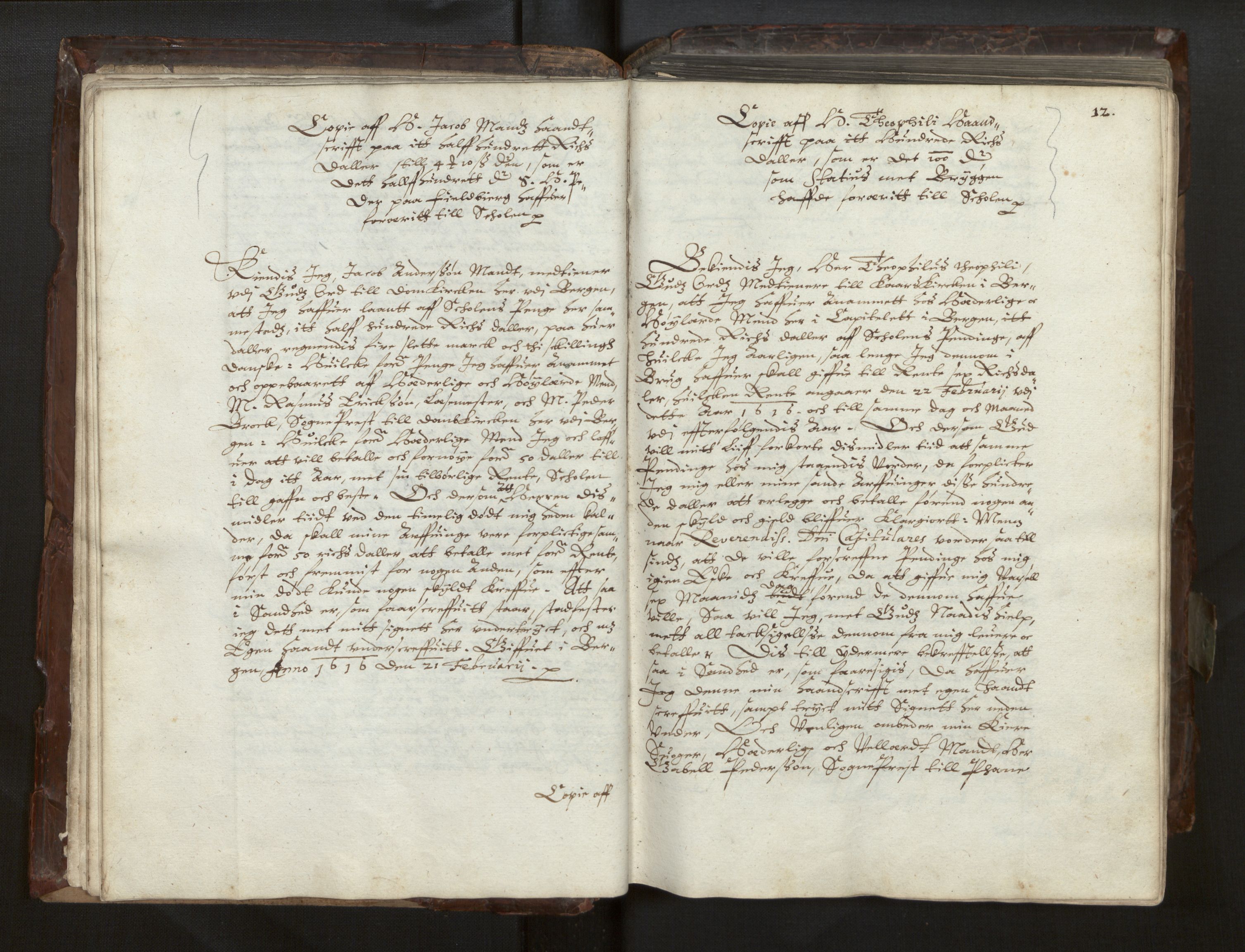 Bjørgvin biskop, AV/SAB-A-5601/Ga/L0014: Jordebøker for geistleg gods og andre rekneskapsprotokollar, 1609-1737, p. 11b-12a