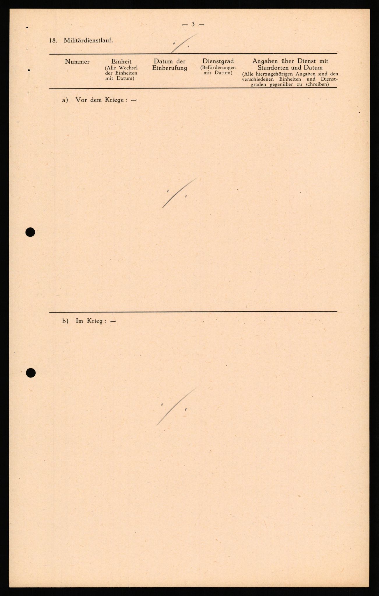 Forsvaret, Forsvarets overkommando II, RA/RAFA-3915/D/Db/L0027: CI Questionaires. Tyske okkupasjonsstyrker i Norge. Tyskere., 1945-1946, p. 119