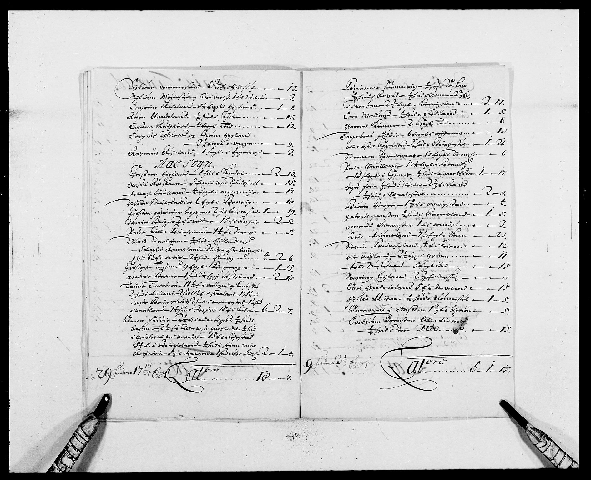 Rentekammeret inntil 1814, Reviderte regnskaper, Fogderegnskap, RA/EA-4092/R41/L2534: Fogderegnskap Lista, 1686-1688, p. 207