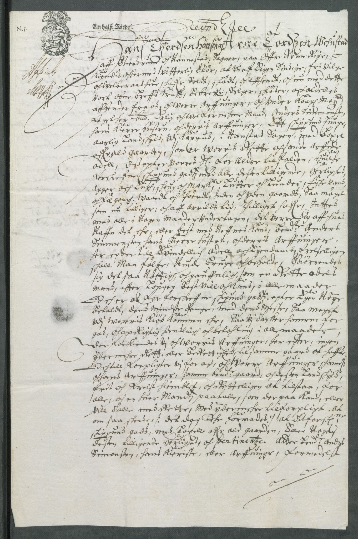 Riksarkivets diplomsamling, AV/RA-EA-5965/F02/L0171: Dokumenter, 1667-1670, p. 119