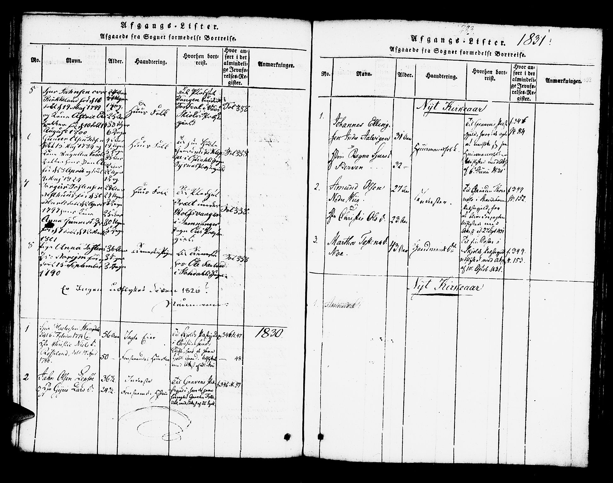 Kvam sokneprestembete, AV/SAB-A-76201/H/Haa: Parish register (official) no. A 6, 1818-1832, p. 283