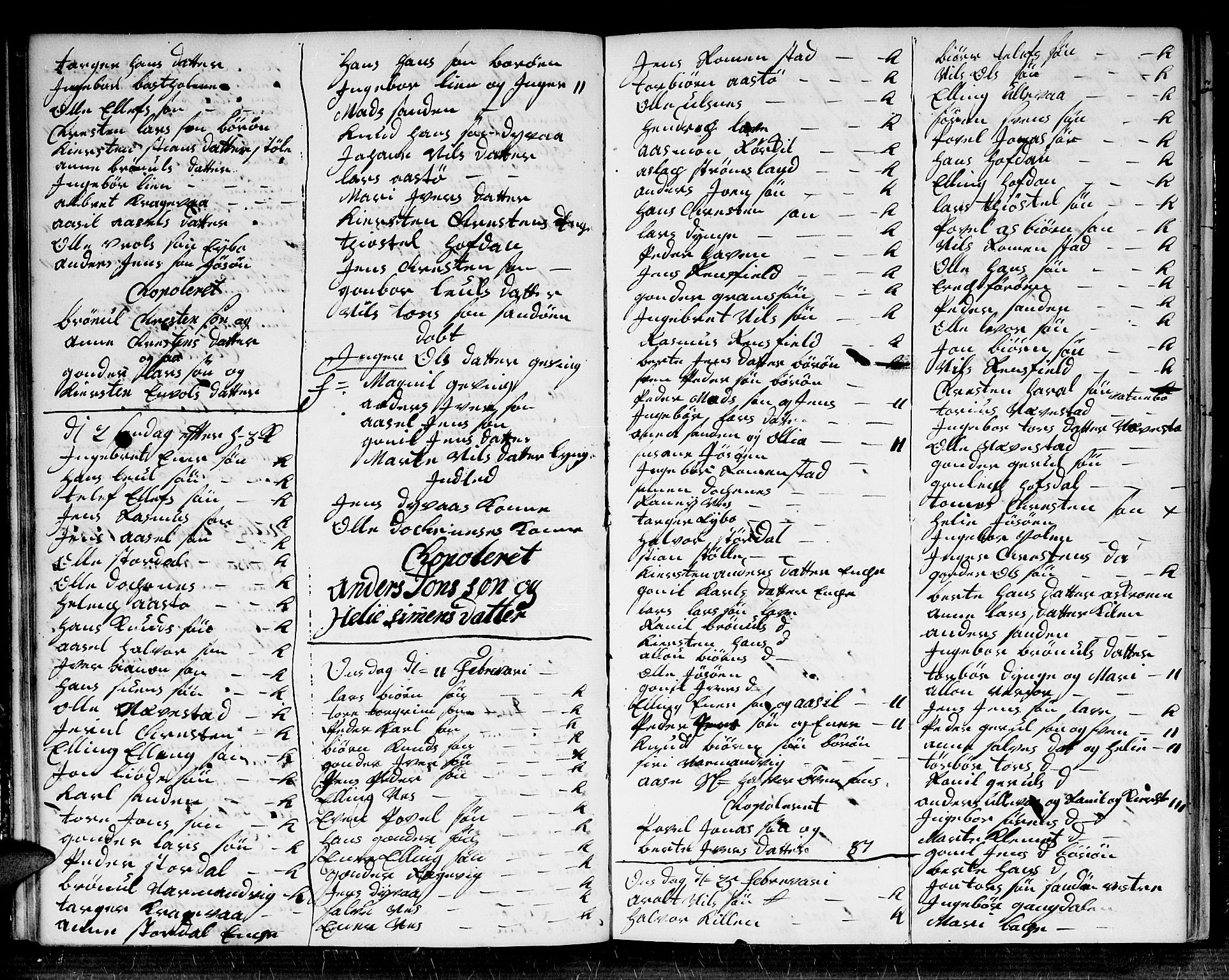 Dypvåg sokneprestkontor, AV/SAK-1111-0007/F/Fb/Fba/L0006: Parish register (copy) no. B 6, 1746-1762, p. 26