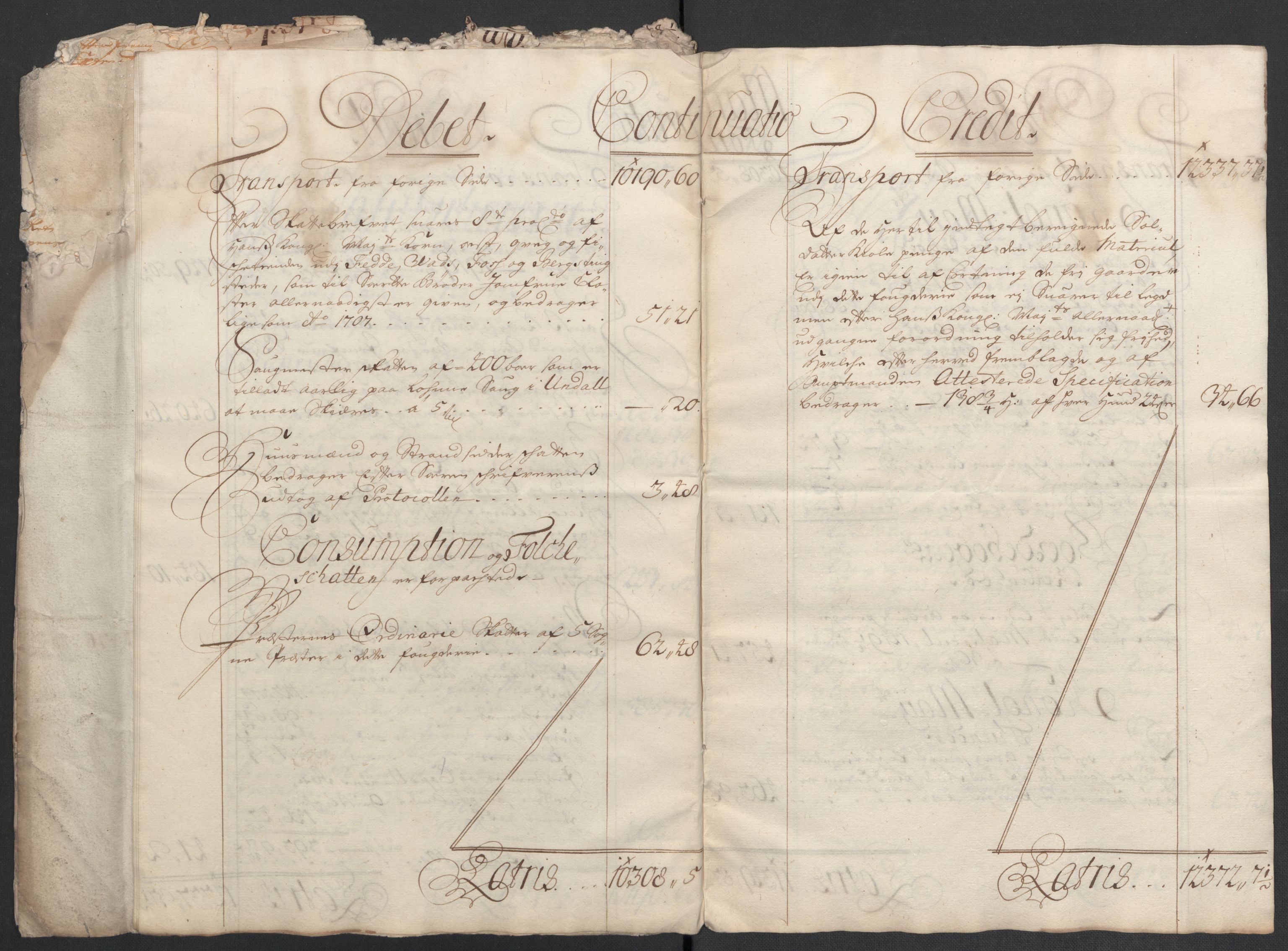 Rentekammeret inntil 1814, Reviderte regnskaper, Fogderegnskap, AV/RA-EA-4092/R43/L2552: Fogderegnskap Lista og Mandal, 1705-1709, p. 16