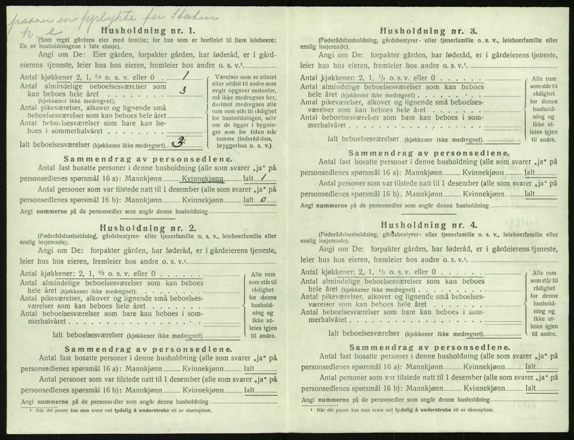 SAK, 1920 census for Dypvåg, 1920, p. 904