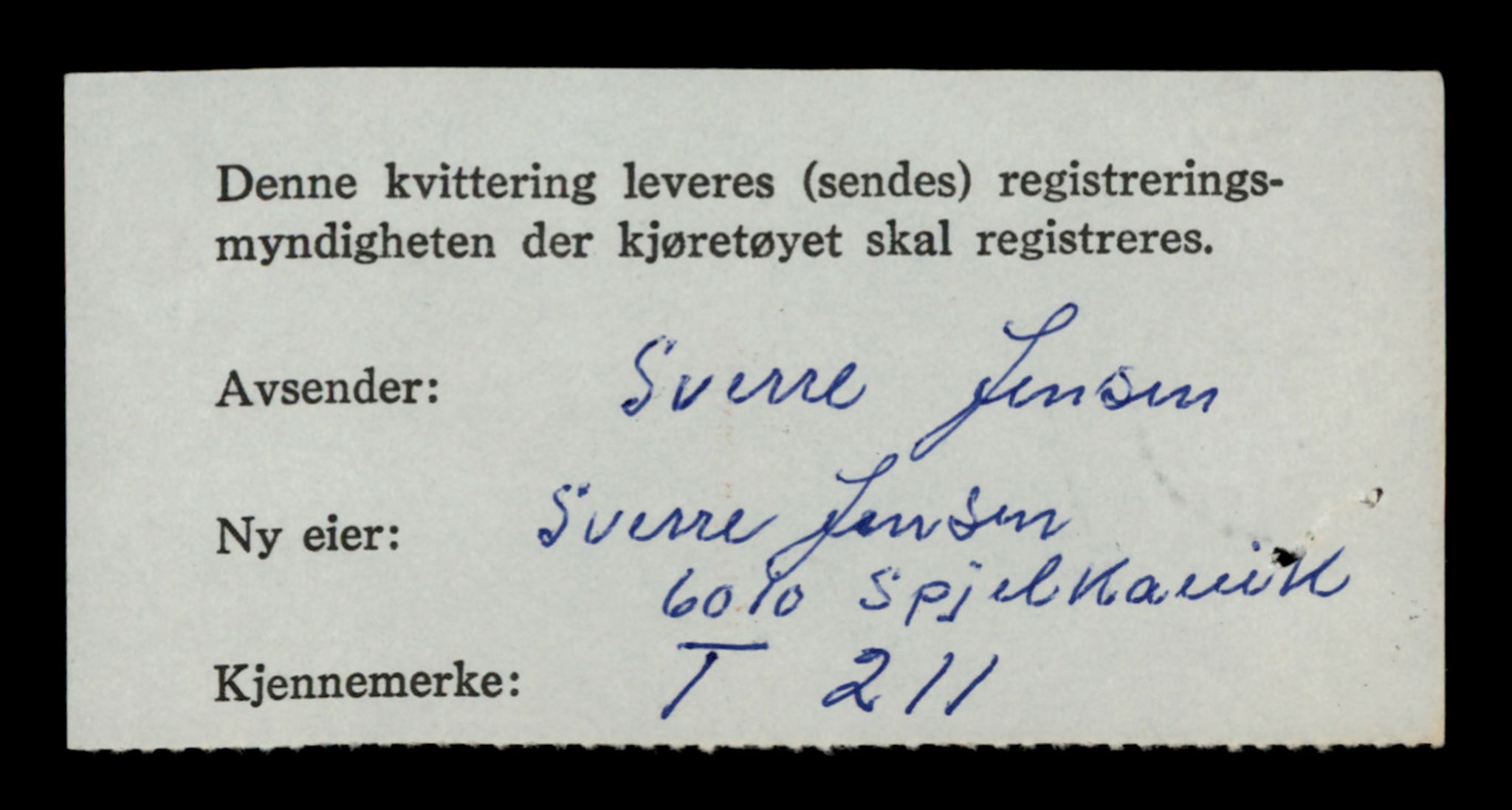 Møre og Romsdal vegkontor - Ålesund trafikkstasjon, SAT/A-4099/F/Fe/L0002: Registreringskort for kjøretøy T 128 - T 231, 1927-1998, p. 2469