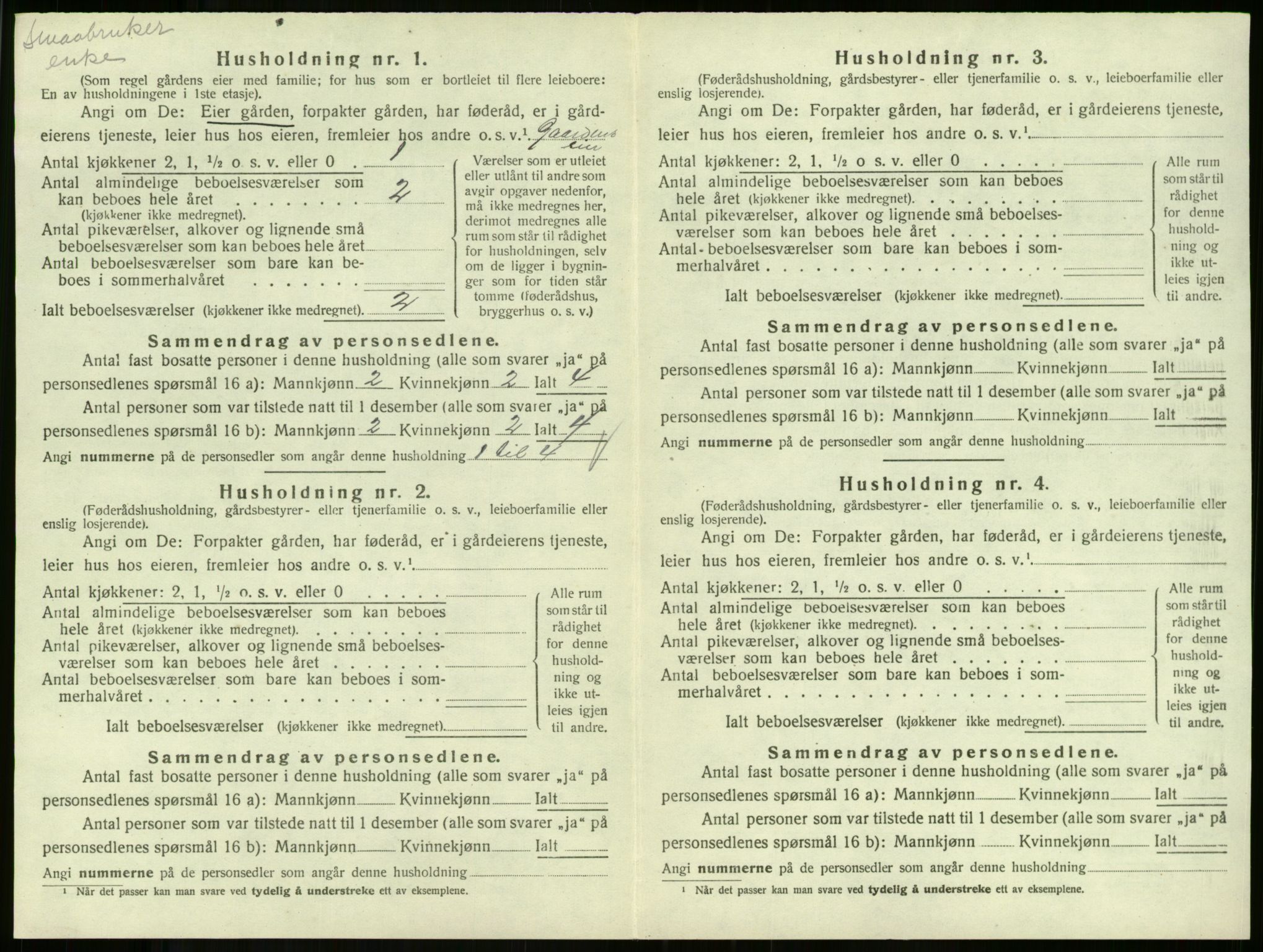 SAKO, 1920 census for Andebu, 1920, p. 240