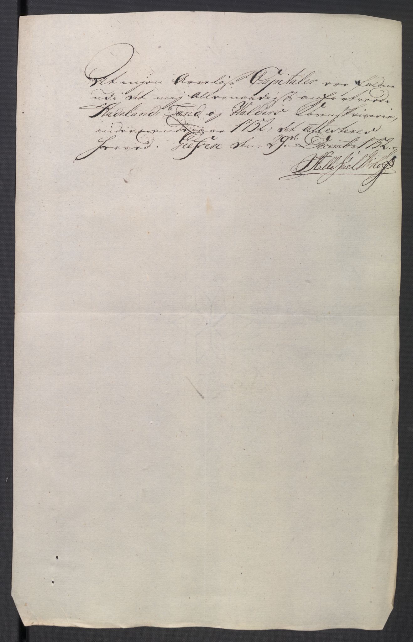 Rentekammeret inntil 1814, Reviderte regnskaper, Fogderegnskap, AV/RA-EA-4092/R18/L1349: Fogderegnskap Hadeland, Toten og Valdres, 1752-1753, p. 153