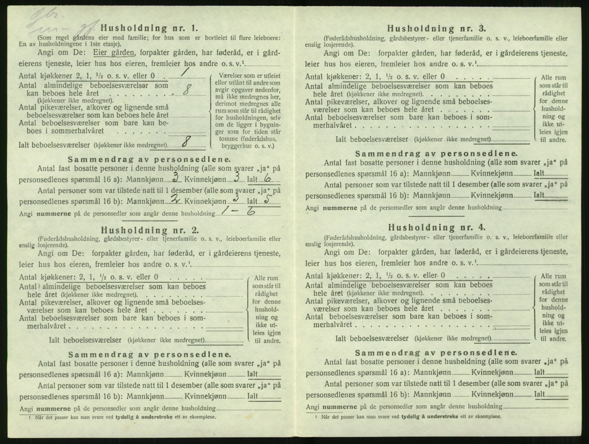 SAT, 1920 census for Hjørundfjord, 1920, p. 472