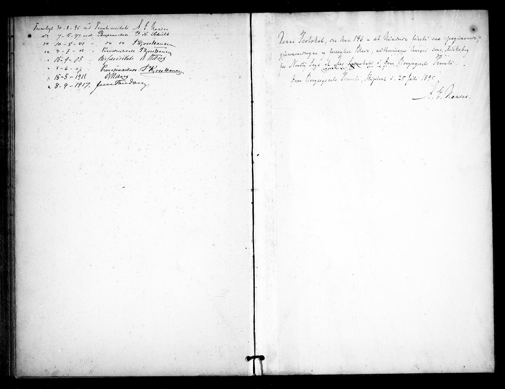 Ås prestekontor Kirkebøker, SAO/A-10894/F/Fb/L0002: Parish register (official) no. II 2, 1895-1916