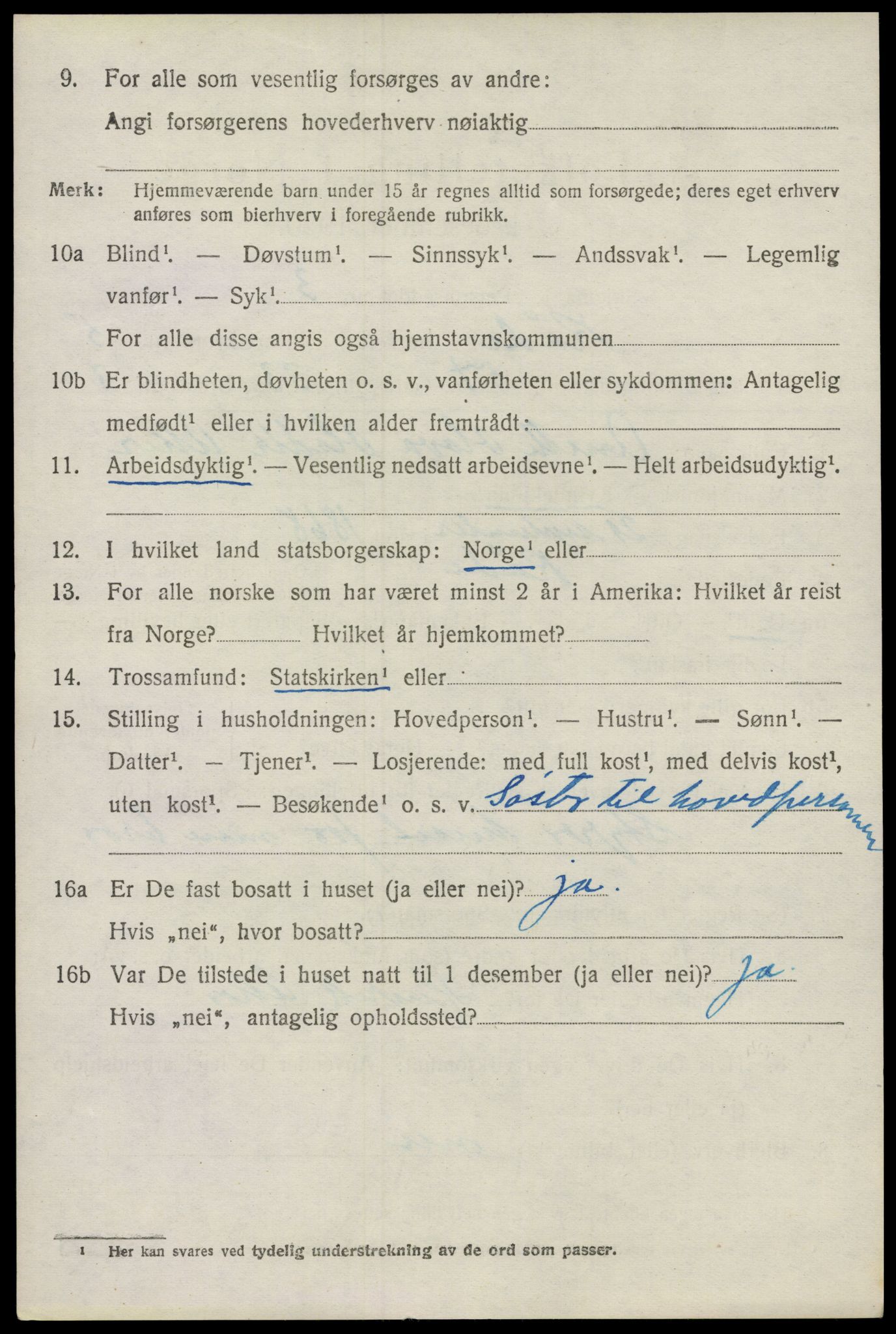 SAO, 1920 census for Råde, 1920, p. 5486