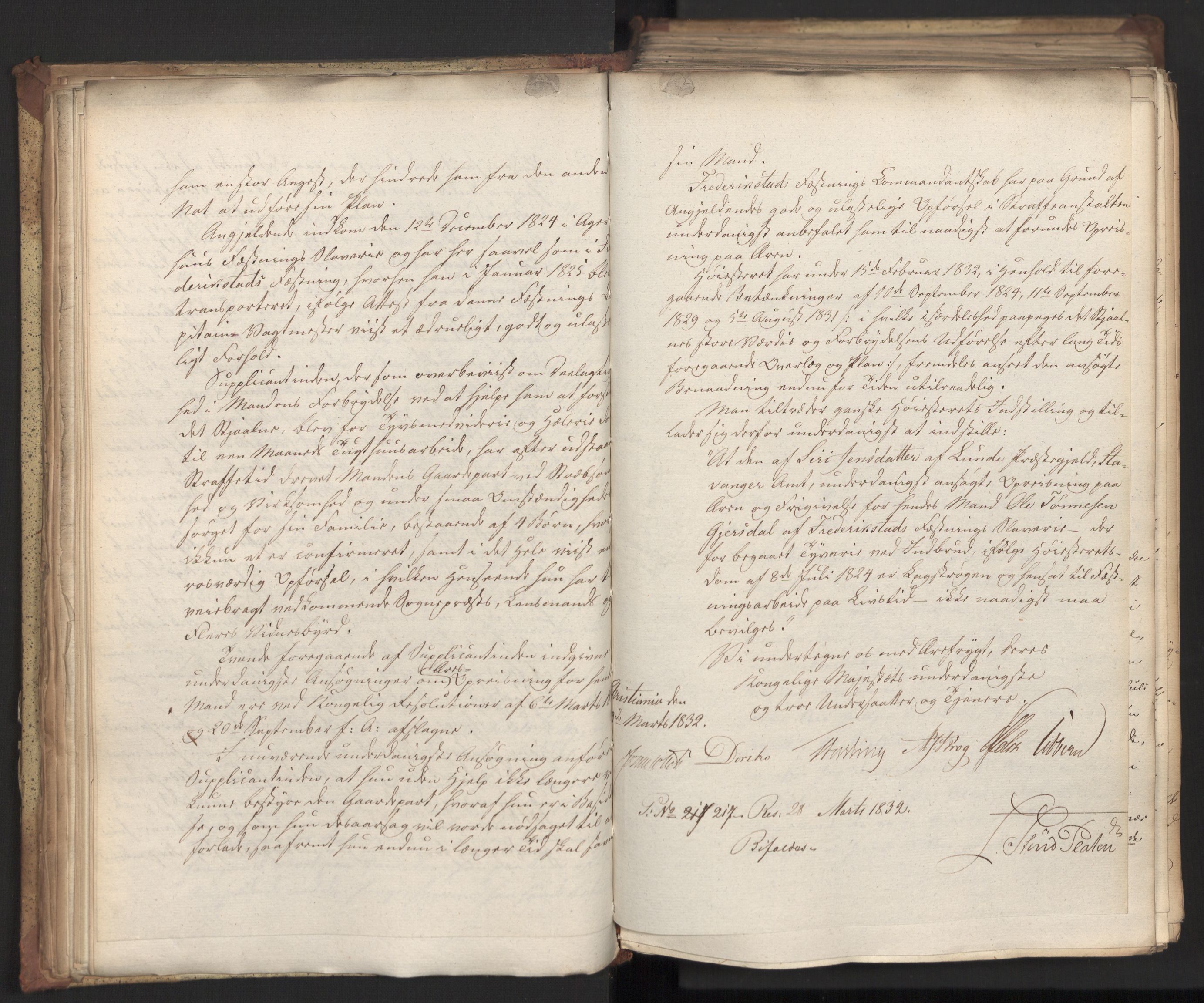 Statsrådsavdelingen i Stockholm, AV/RA-S-1003/D/Da/L0077: Regjeringsinnstillinger nr. 2100-2259, 1832, p. 51