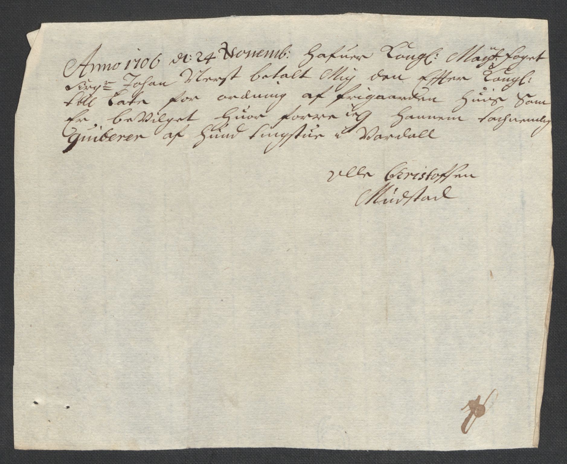 Rentekammeret inntil 1814, Reviderte regnskaper, Fogderegnskap, AV/RA-EA-4092/R18/L1304: Fogderegnskap Hadeland, Toten og Valdres, 1706, p. 288