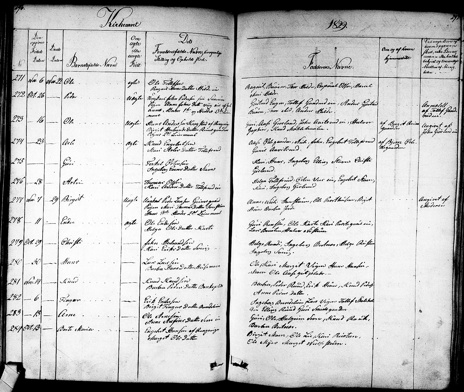 Nes kirkebøker, AV/SAKO-A-236/F/Fa/L0008: Parish register (official) no. 8, 1824-1834, p. 296-297