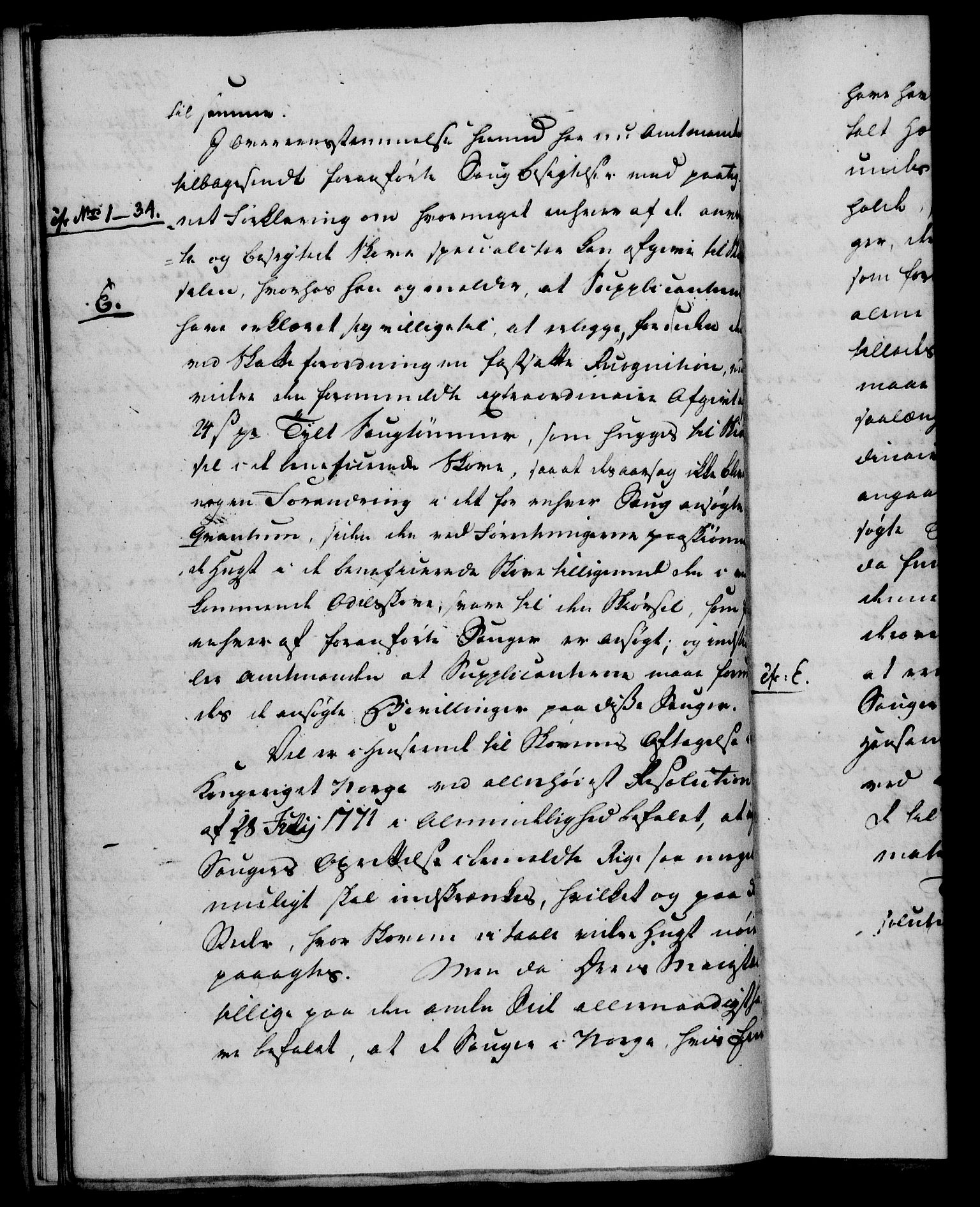 Rentekammeret, Kammerkanselliet, AV/RA-EA-3111/G/Gf/Gfa/L0066: Norsk relasjons- og resolusjonsprotokoll (merket RK 52.66), 1784, p. 141