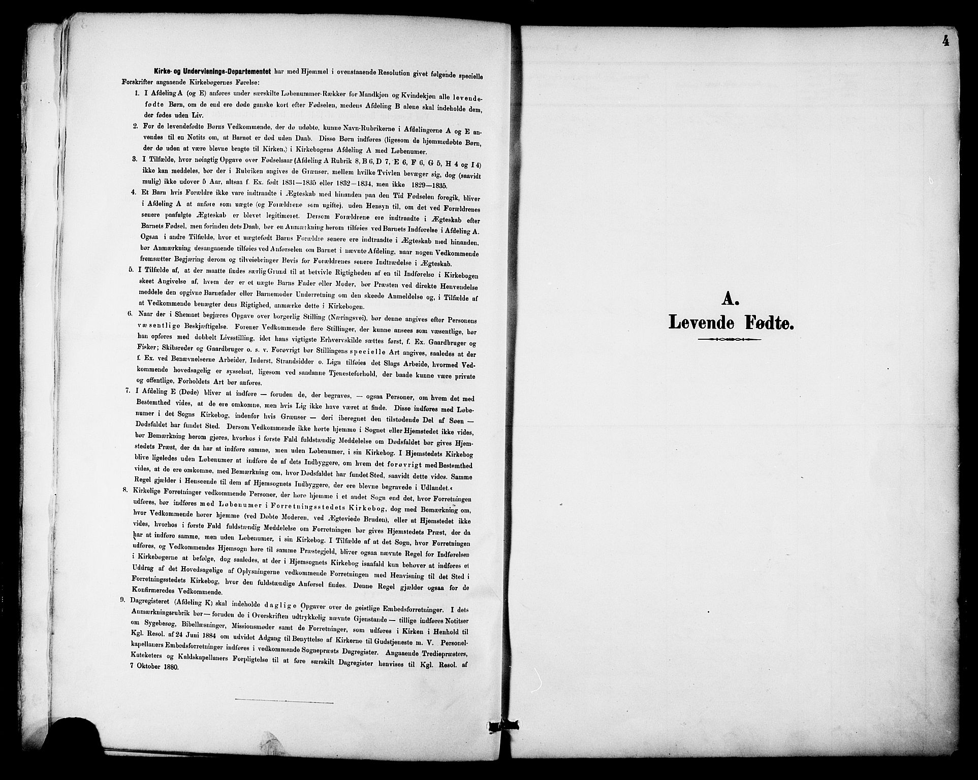Ministerialprotokoller, klokkerbøker og fødselsregistre - Nordland, SAT/A-1459/861/L0869: Parish register (official) no. 861A04, 1889-1903, p. 4